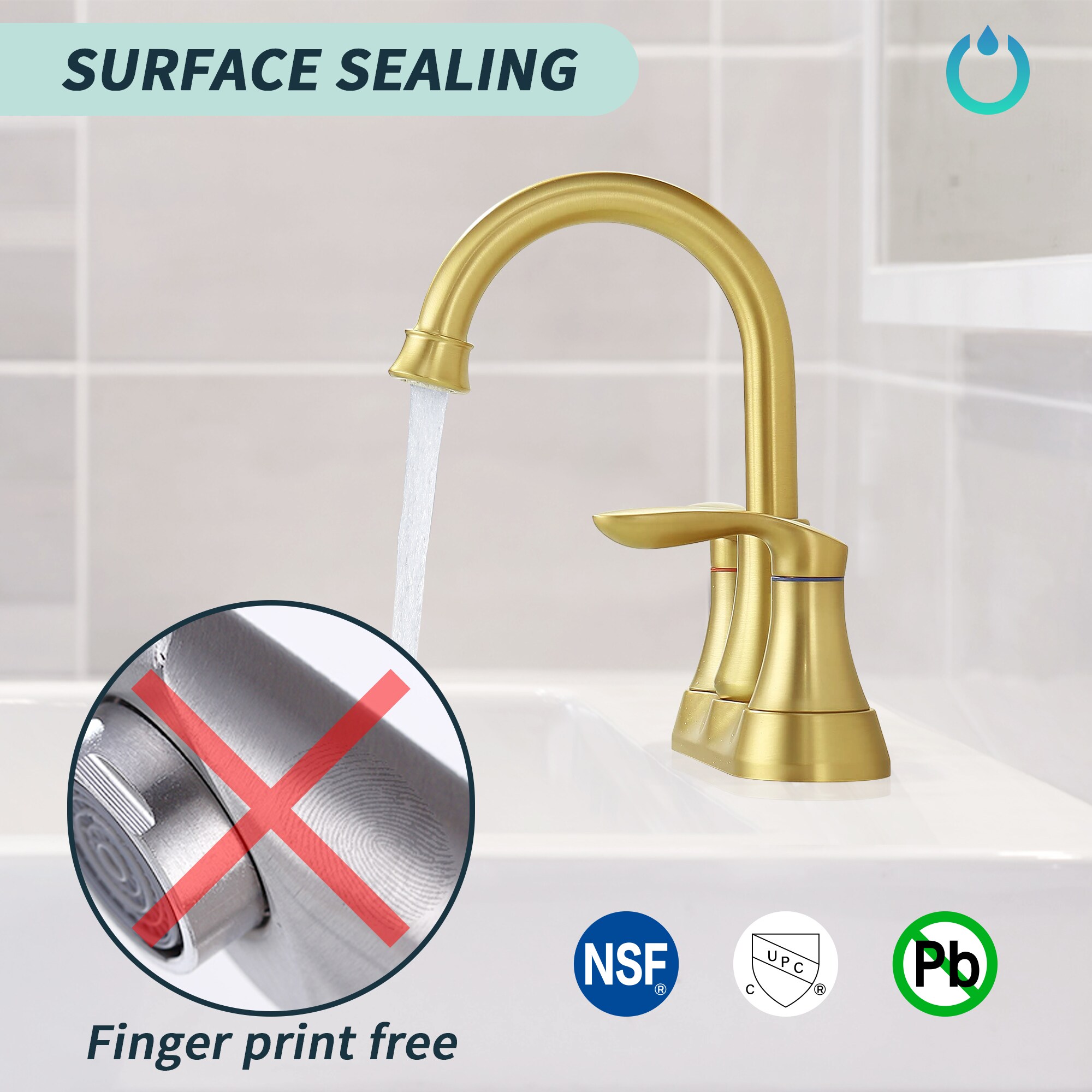 FORIOUS LL03580G-F Lavatory-Faucets - View #4