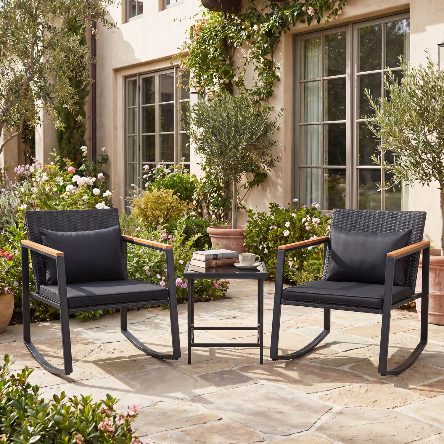 Slickblue D-CO-KD92267WH Patio-Conversation-Sets - View #6
