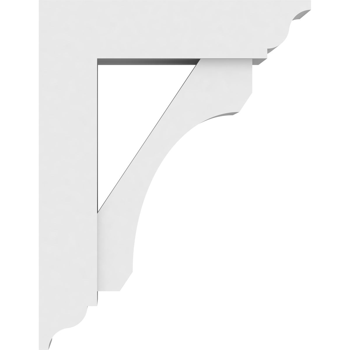 Ekena Millwork BKTP05X14X18LEC01 Exterior-Brackets-Braces - View #3