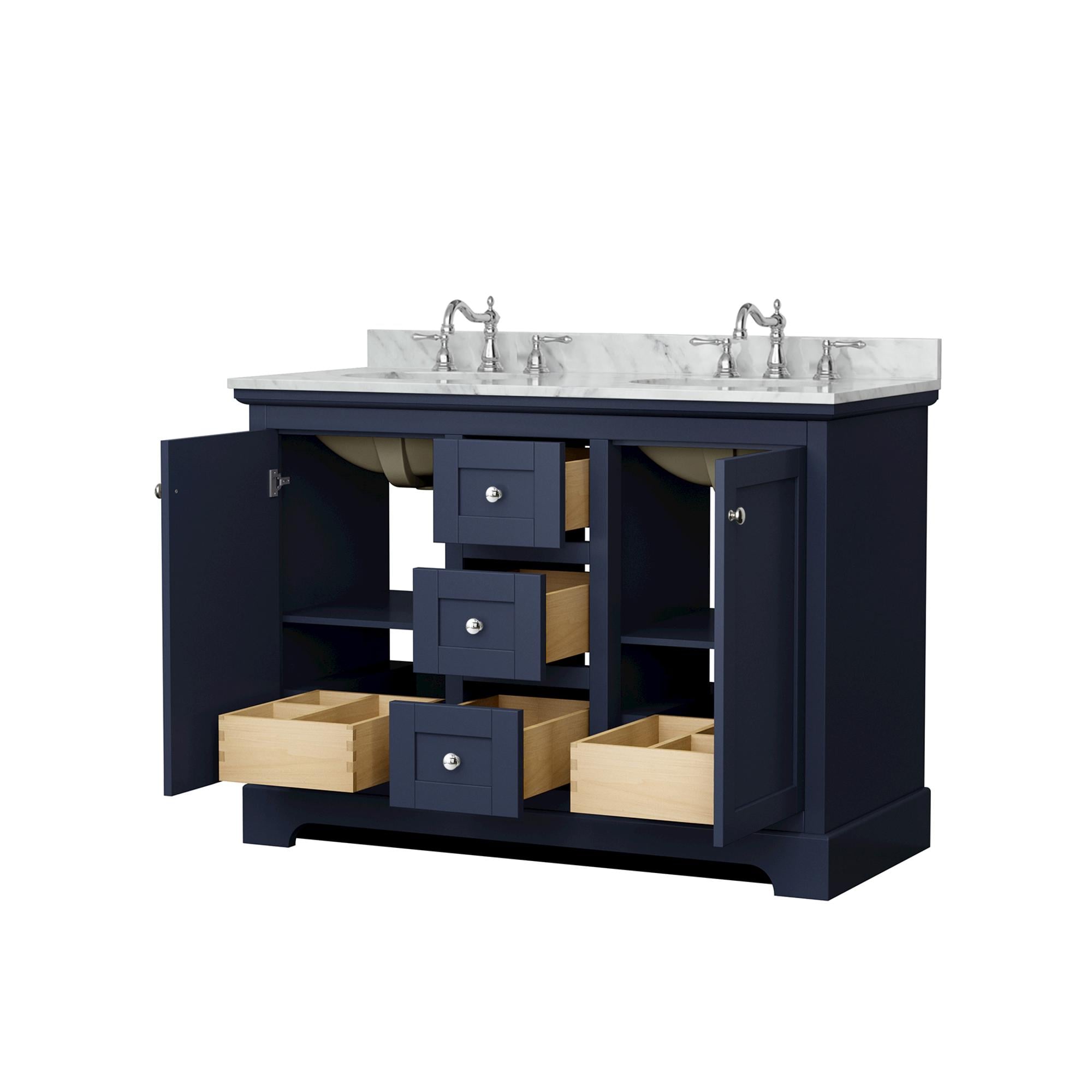 Wyndham Collection WCV232348DBCCMUNOMXX Bath-Vanity-Combo - View #3