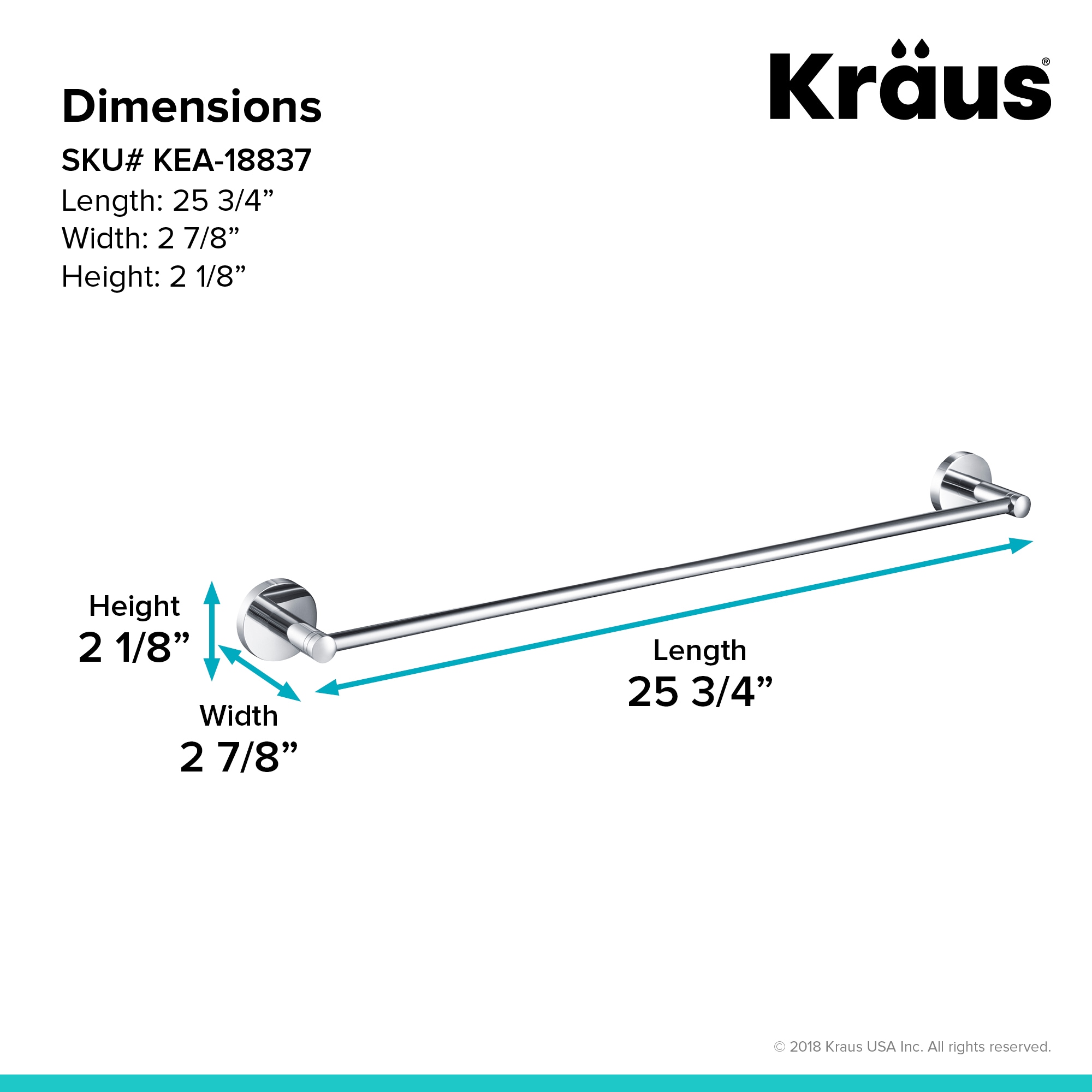 Kraus C-KEA-188CH Decorative-Bath-Hardware-Kits - View #9