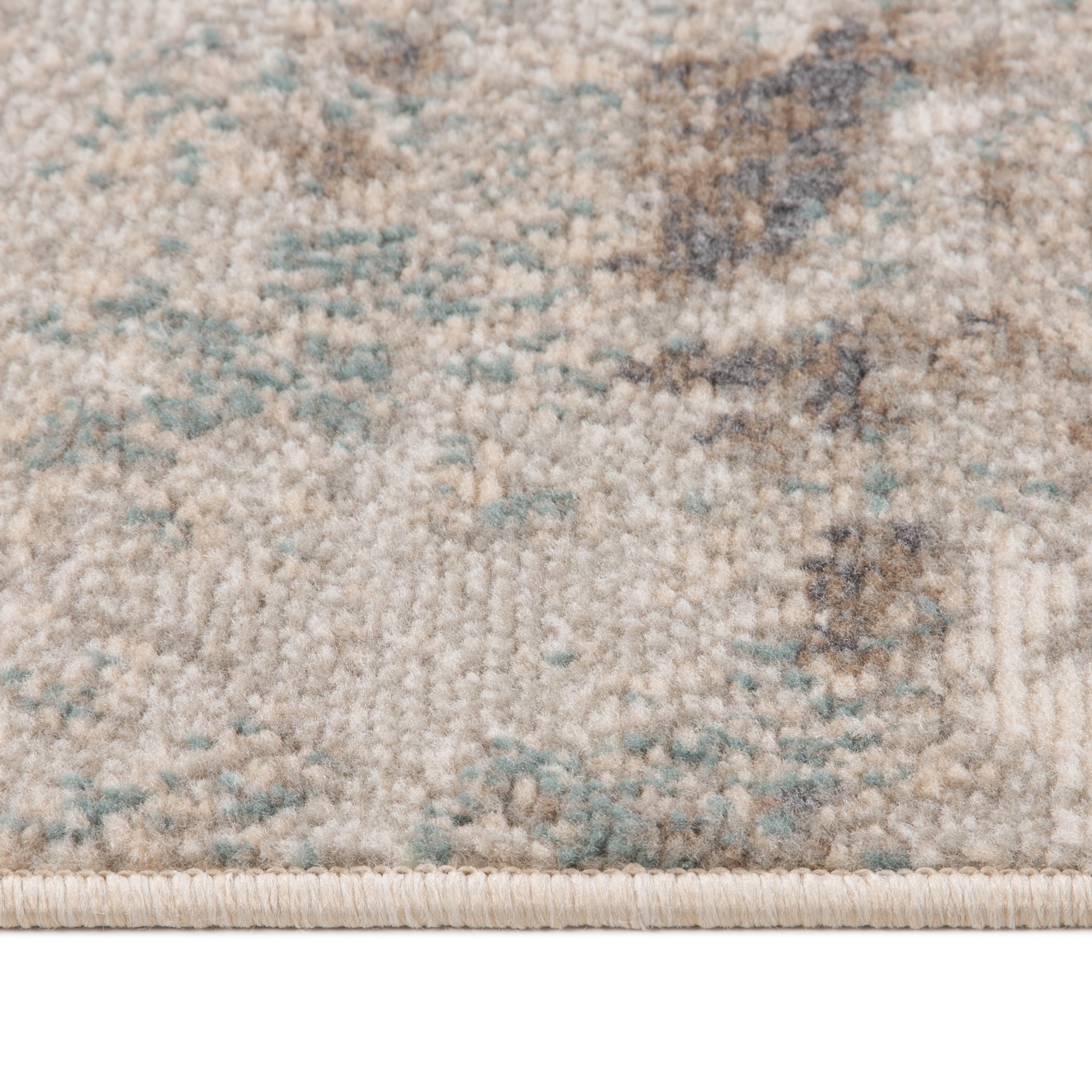 AMER Alpine 5 X 7 (ft) Gray Indoor Abstract Mid-century Modern Area Rug ...