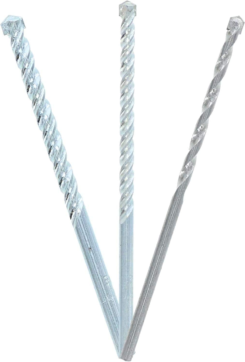 Freud  AvantiPRO PMAPC1080-S3 Masonry Drill Bit Set Carbide-Tipped 3-Piece (1/8 3/16 1/4 in)
