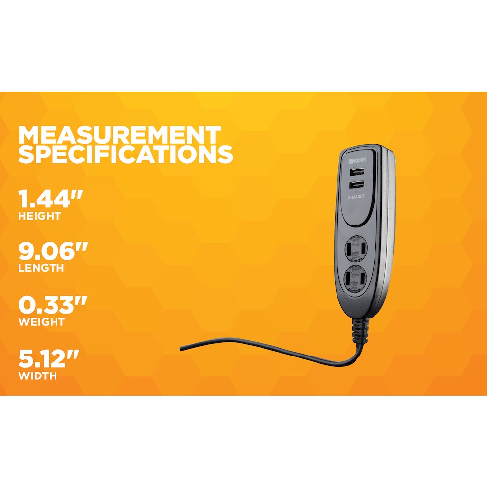 Woods 41225 Surge-Protectors - View #6