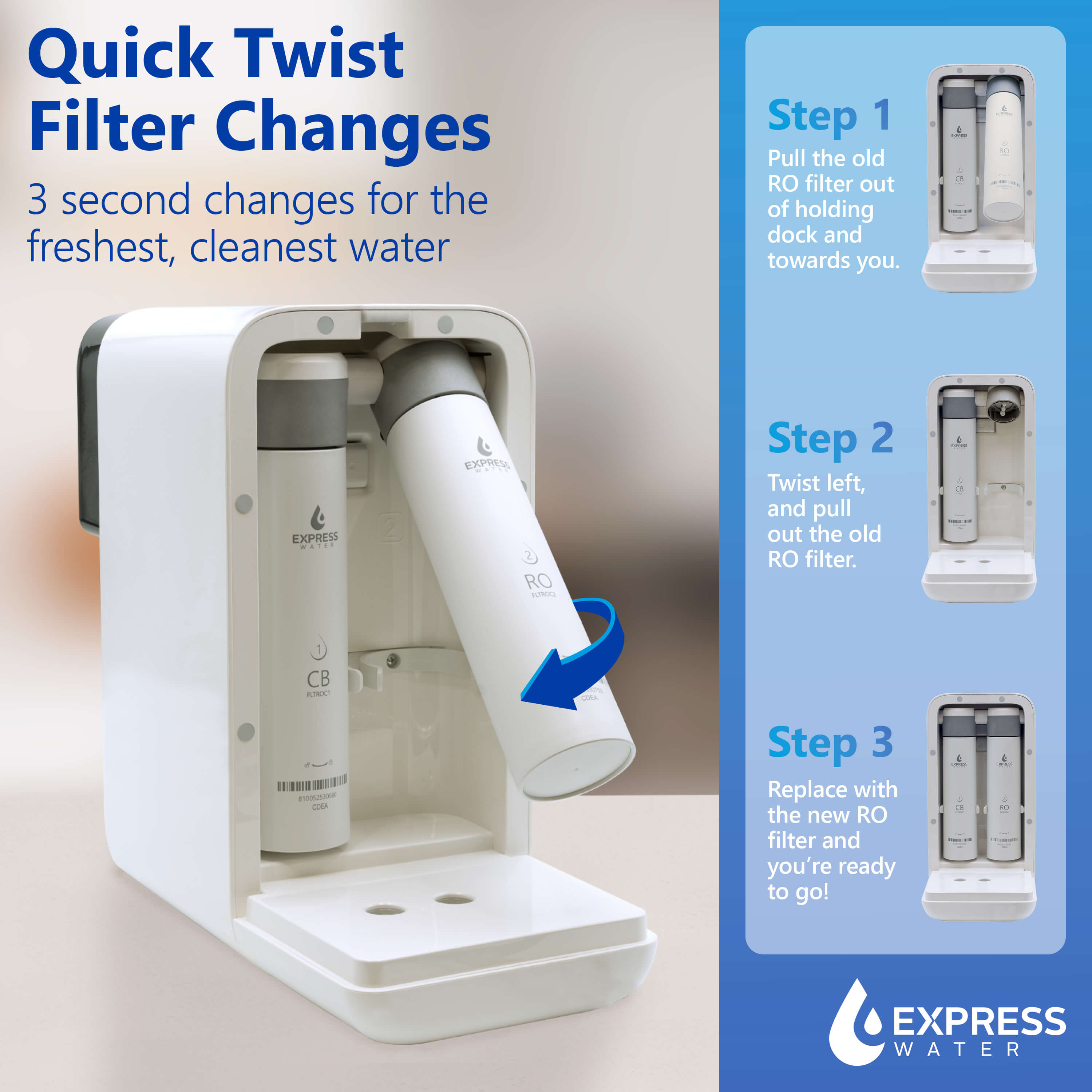 Express Water FLTROC2 Replacement-Water-Filters-Cartridges - View #3