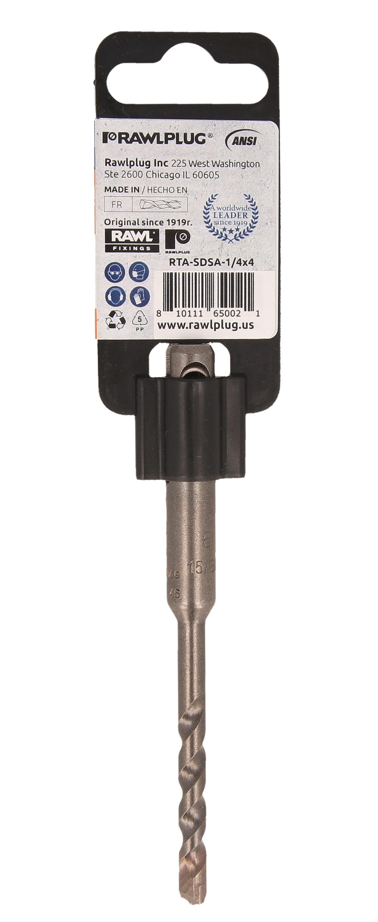 Rawlplug RTA-SDSA-14X4 Cement-Masonry-Drill-Bits - View #2