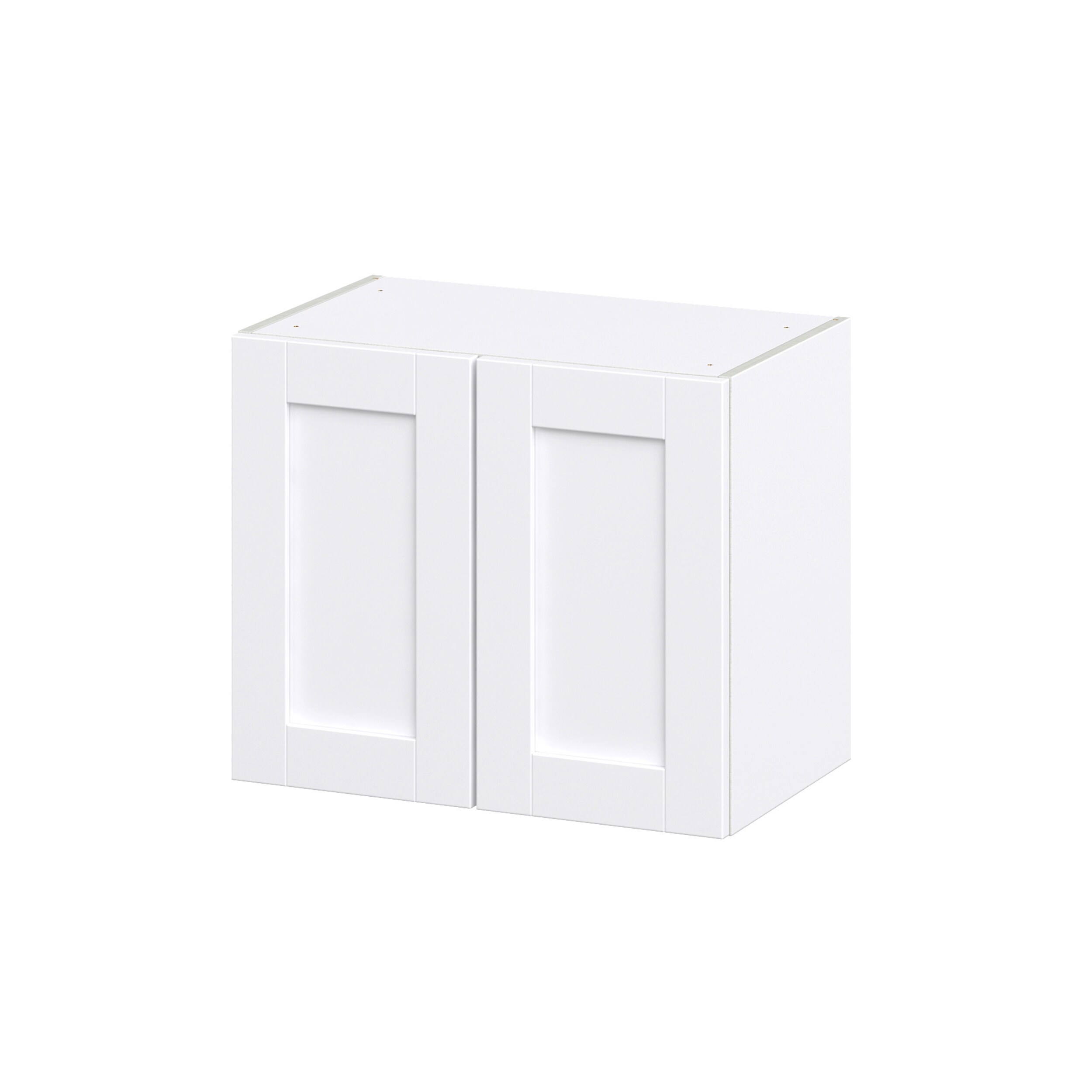 Hugo&Borg Rosemont 33-in W x 20-in H x 24-in D Glacier White Wall Fully Assembled Cabinet (Recessed Panel Shaker Door Style)