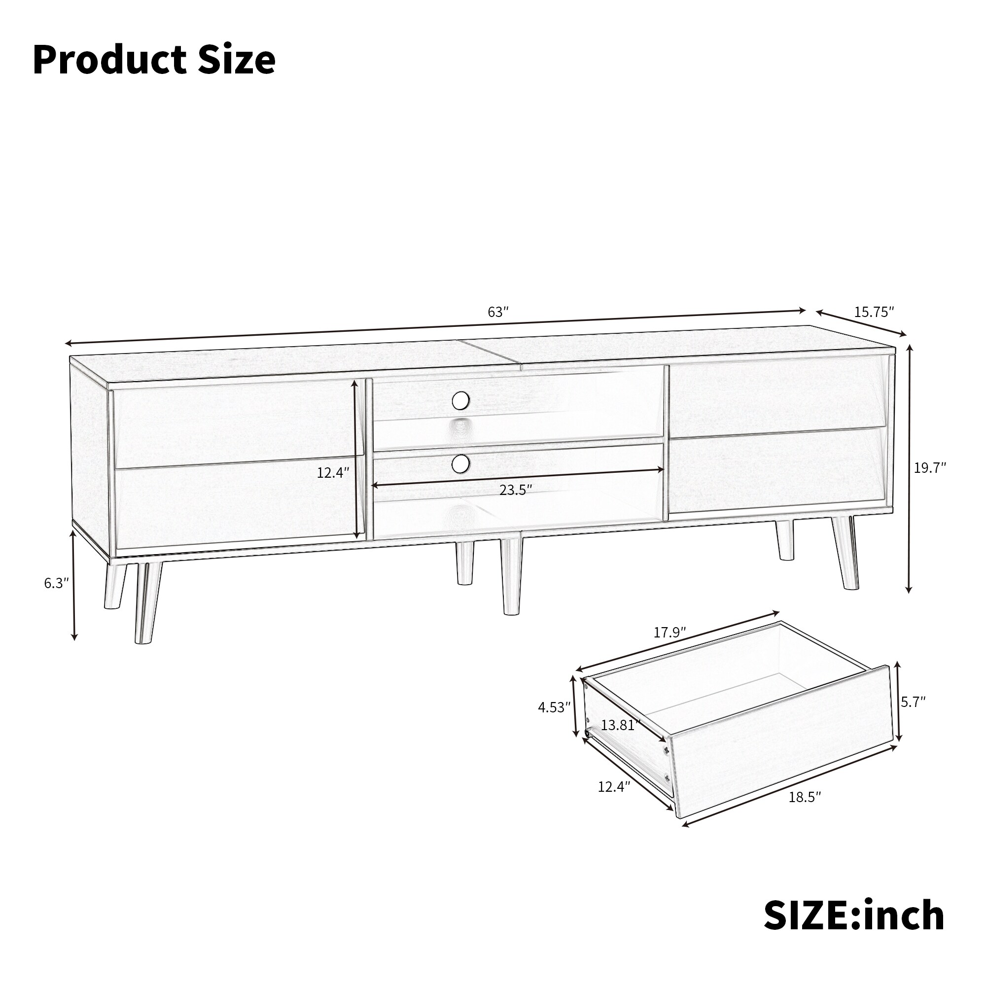 ToolCat LDSG-21-WS Tv-Stands - View #6