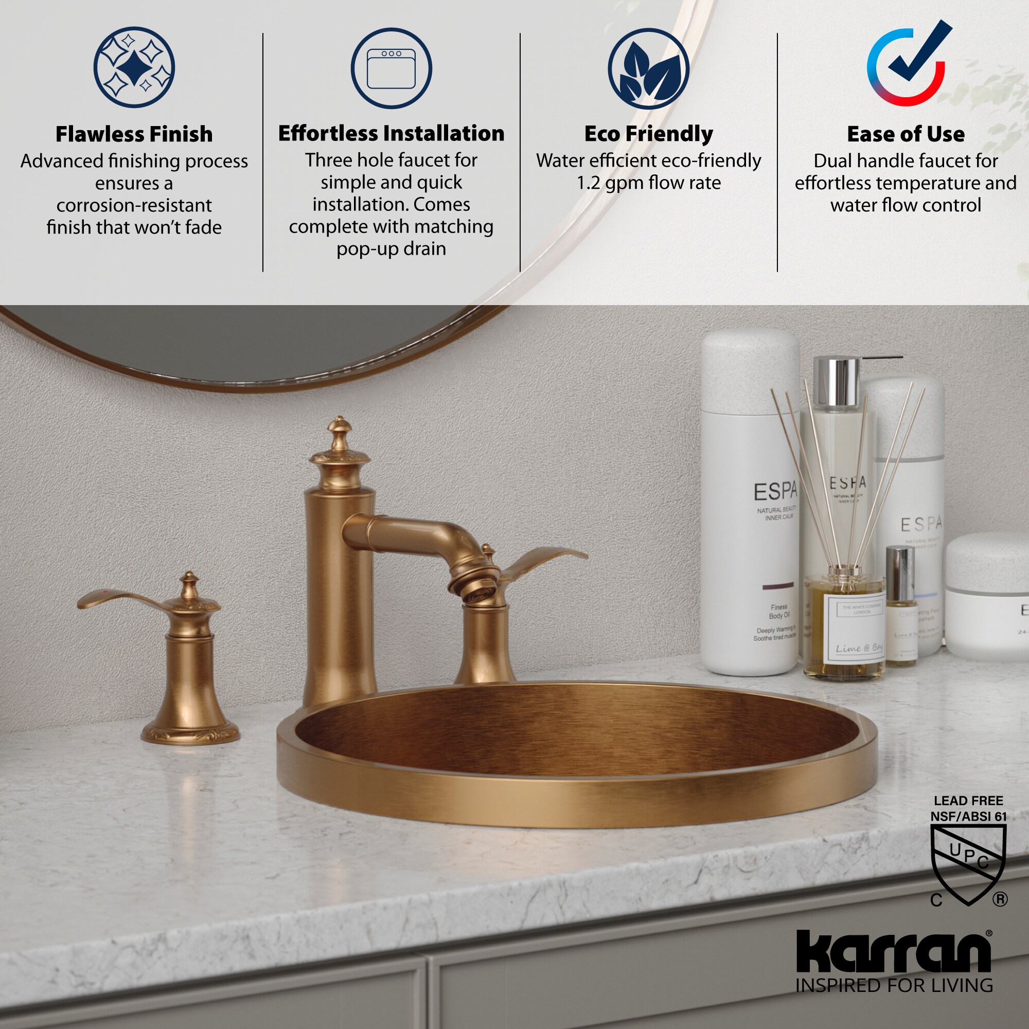 Karran KBF474BC Lavatory-Faucets - View #6
