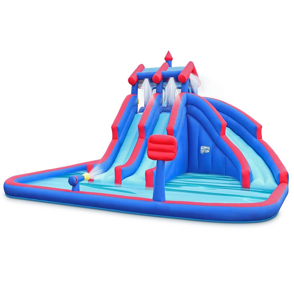 Sunny　Easy　Pump,　Kids,　Fun　Air　Water　the　Play　Setup,　Slide　at　for　Powerful　in　Puncture-Resistant　Construction　department　Kids　Toys