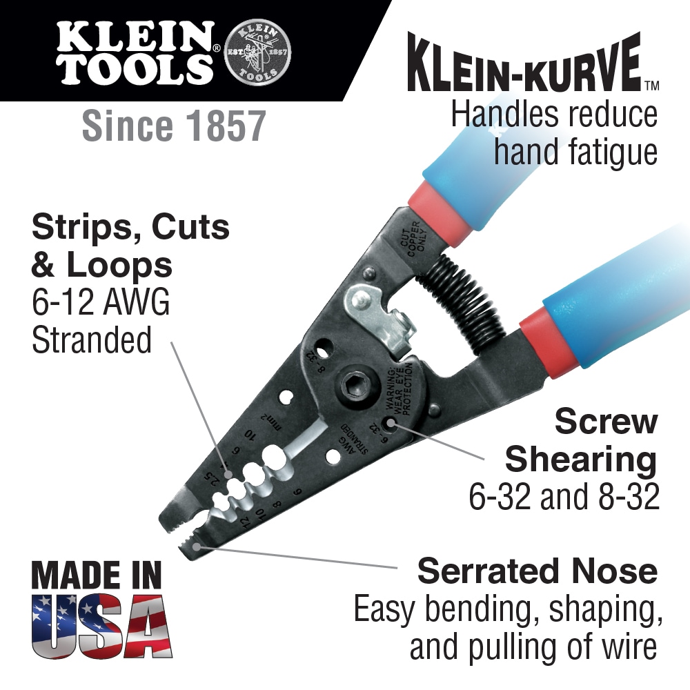 Klein Tools 11053 Wire-Strippers-Crimpers-Cutters - View #2