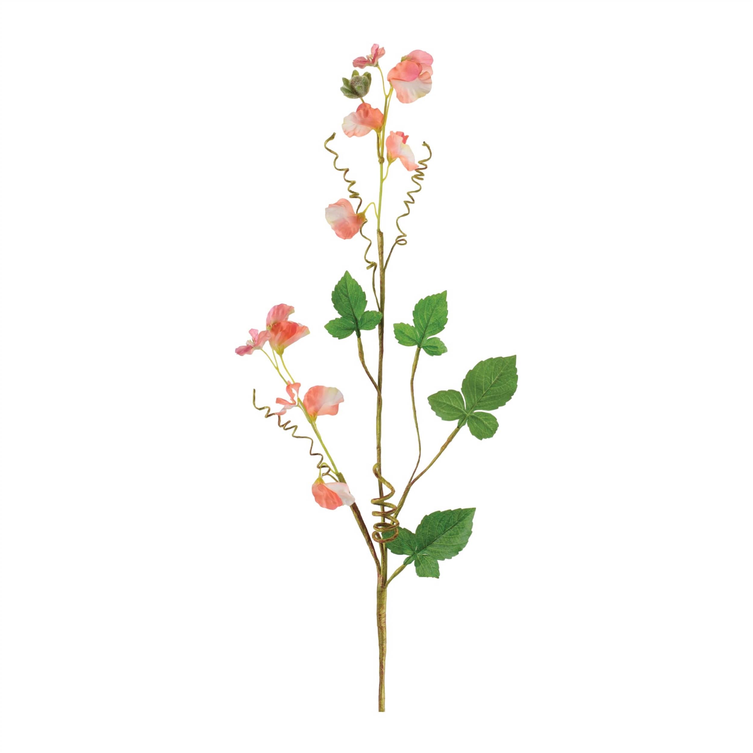 Melrose International Sweet Pea Floral Spray (Set of 6)