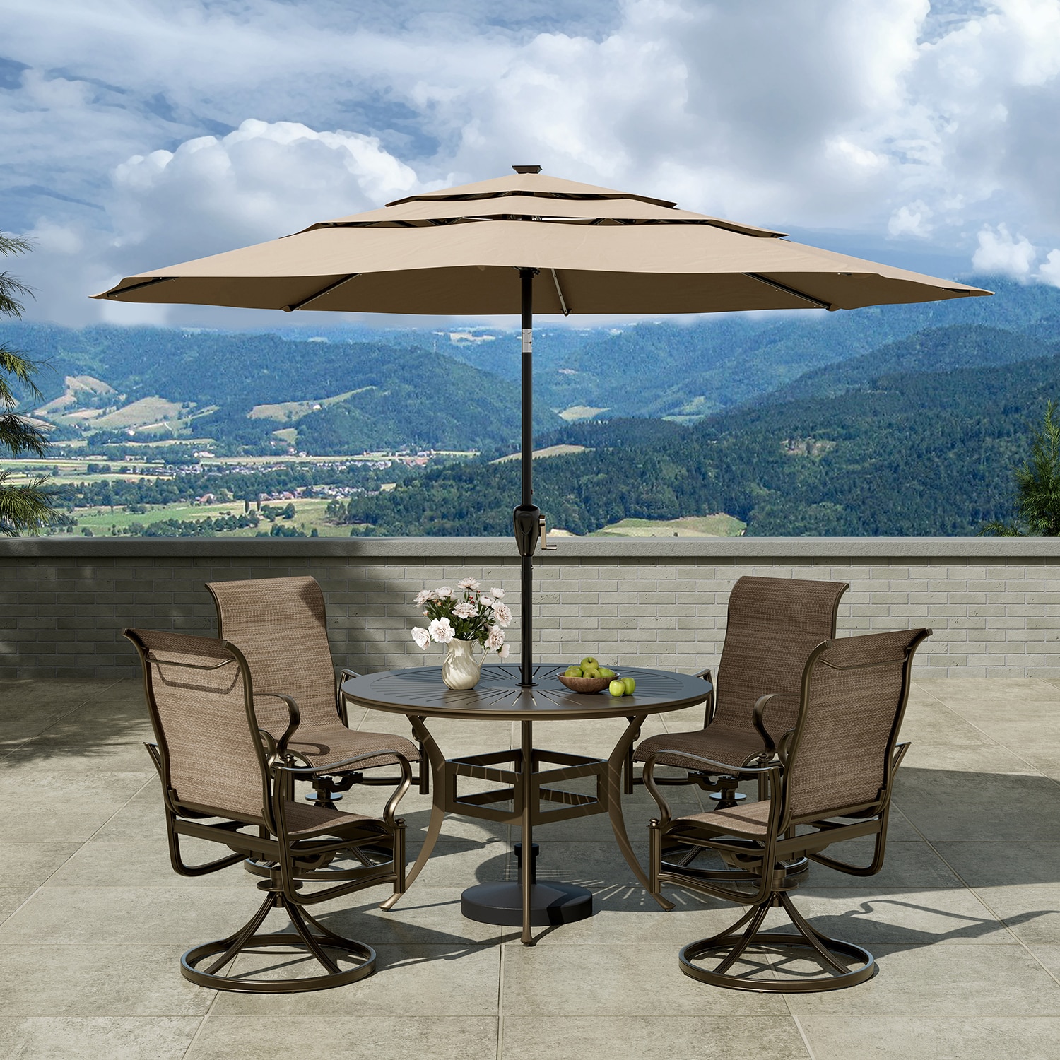 Mondawe MO-ODRGKMCB Patio-Dining-Sets - View #3