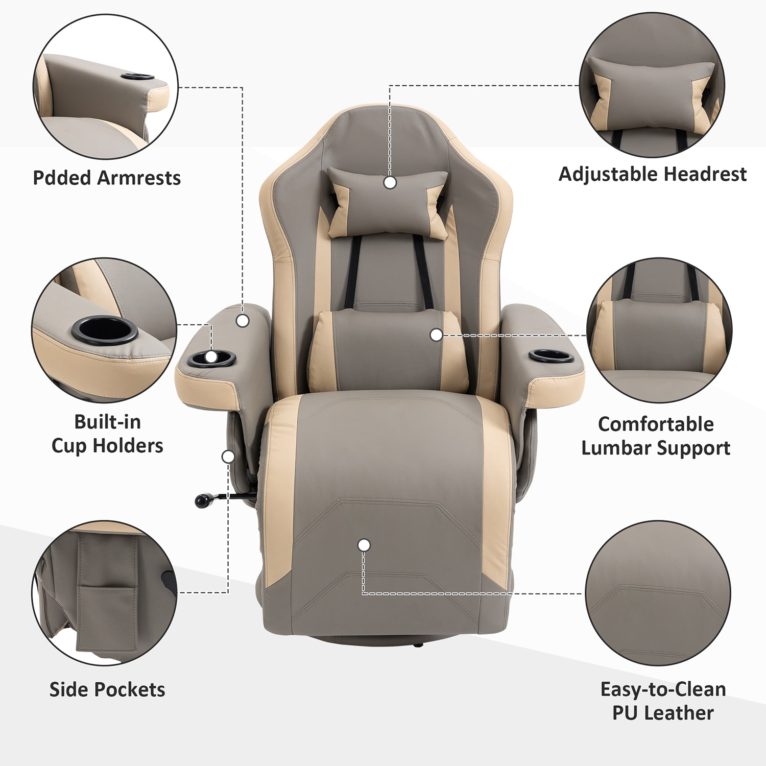 GZMR GZ-W2264 Office-Chairs - View #4