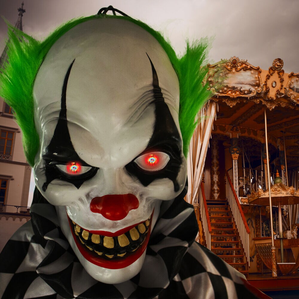Haunted Hill Farm HHCLOWN-7FLSA Halloween-Animatronics - View #12