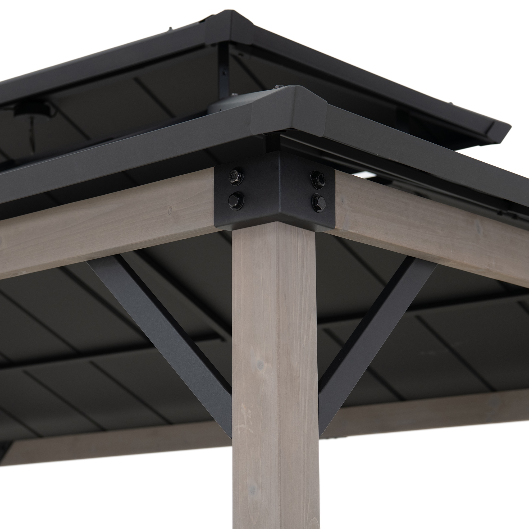 Sunjoy A104003811 Wood-Resin-Gazebos - View #2