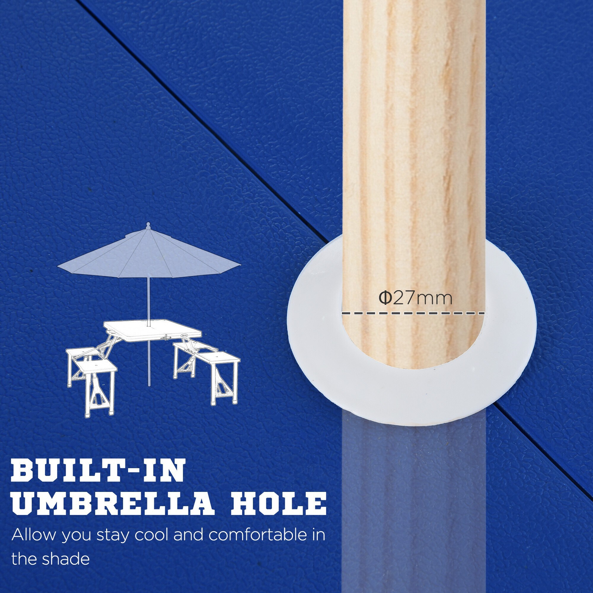 Miki Shinly AB-0383-240JJ Patio-Tables - View #4