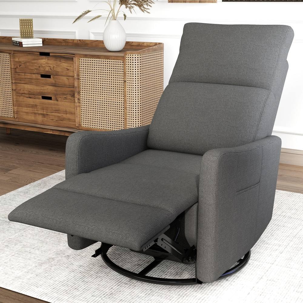 Coolbibila LUMO-RECLINER-DKGRAY recliners - View #4