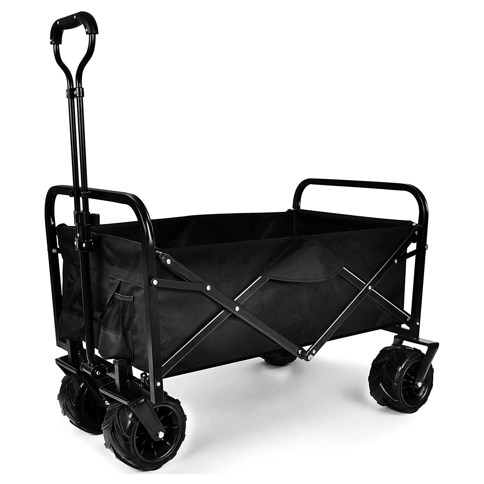 Bayfeve 4-cu ft Steel Folding Yard Cart BFDS-6707 Sansujyuku sansujyuku.com