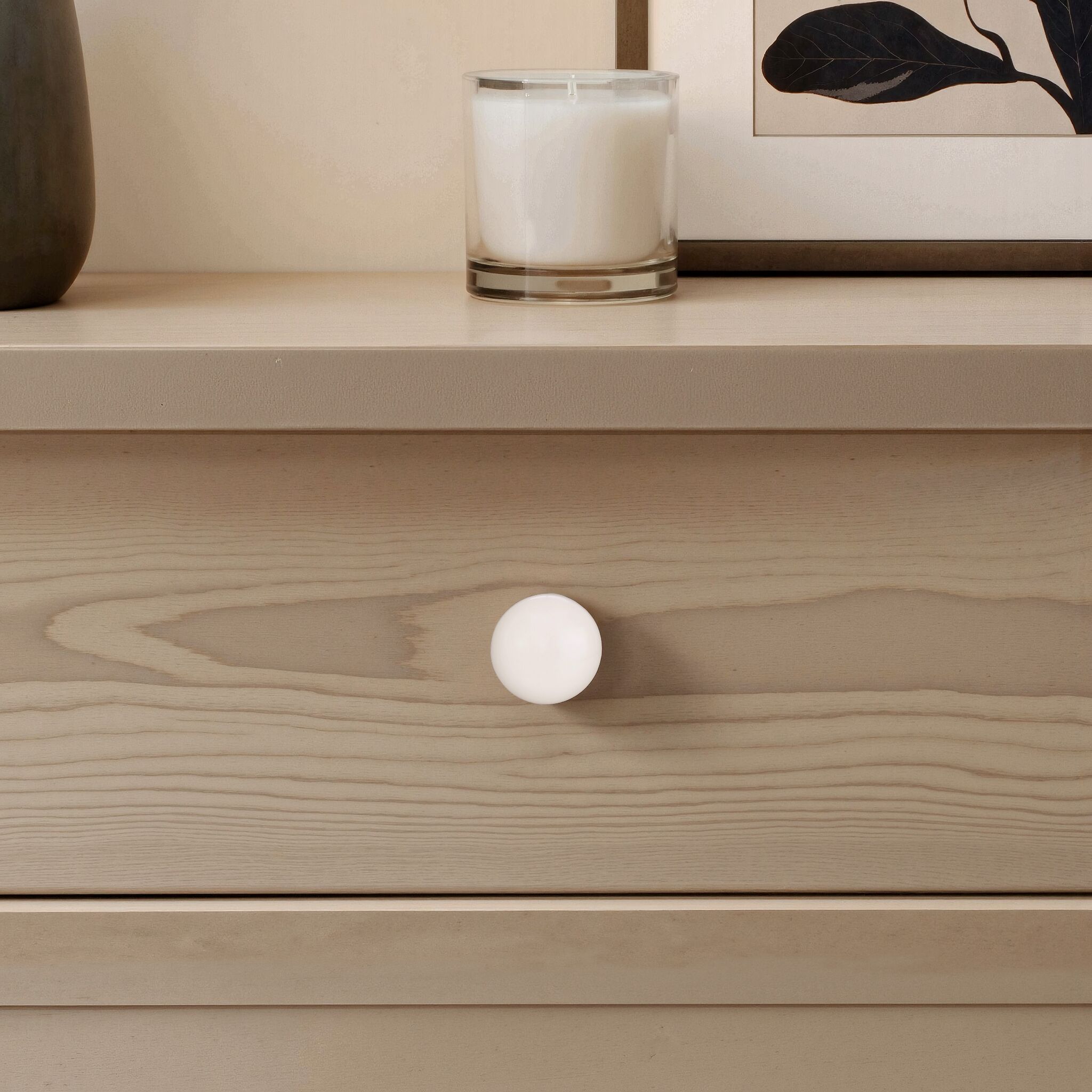 Amerock 232WHT Cabinet-Knobs - View #3