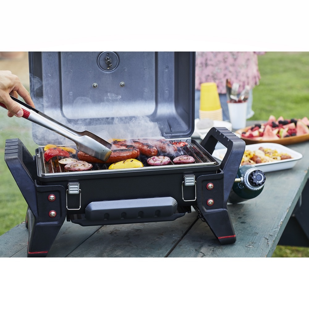 Char Broil Grill2Go 200 Sq in Grey and Black Portable Gas Grill at