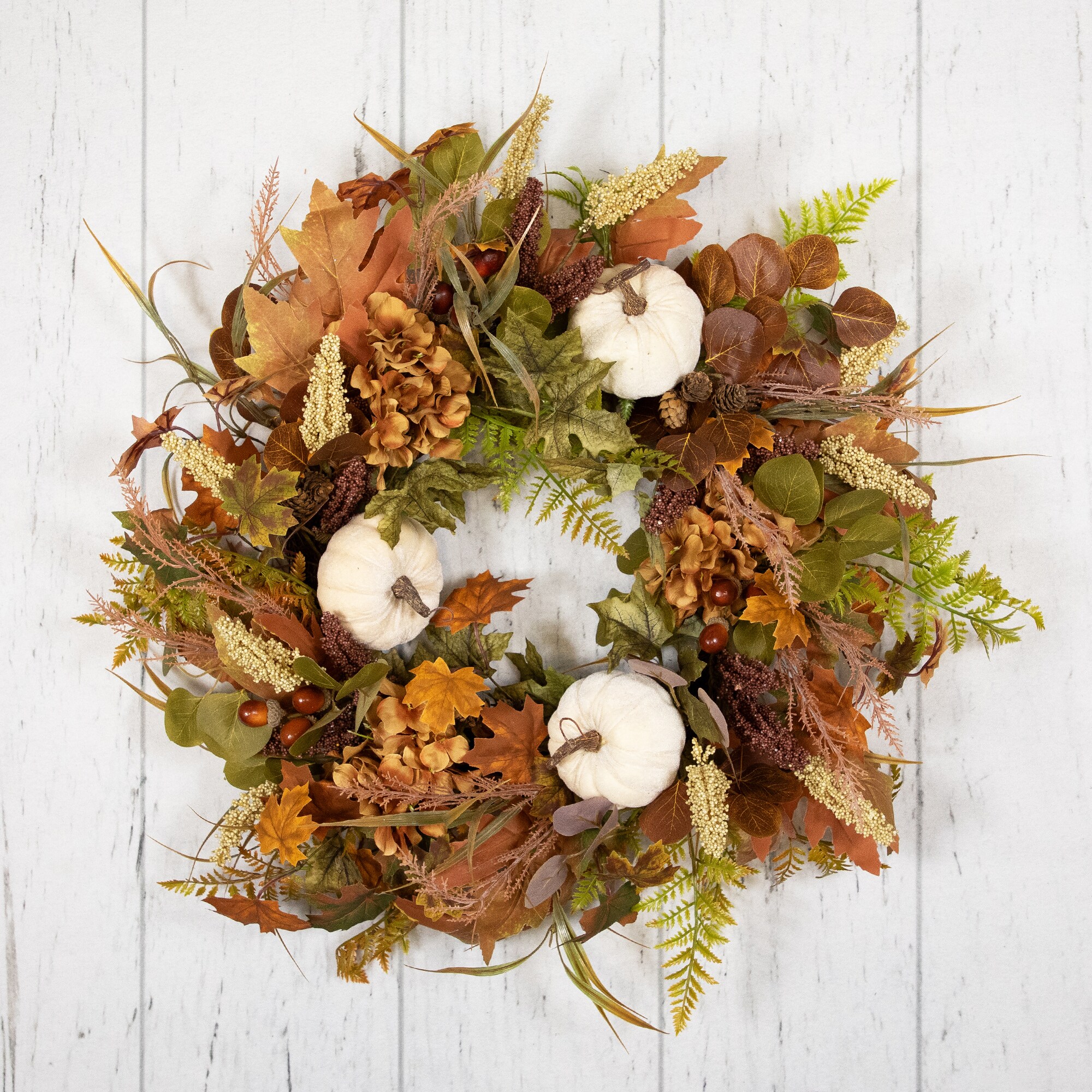 Northlight 35762346 Artificial-Thanksgiving-Wreaths - View #4