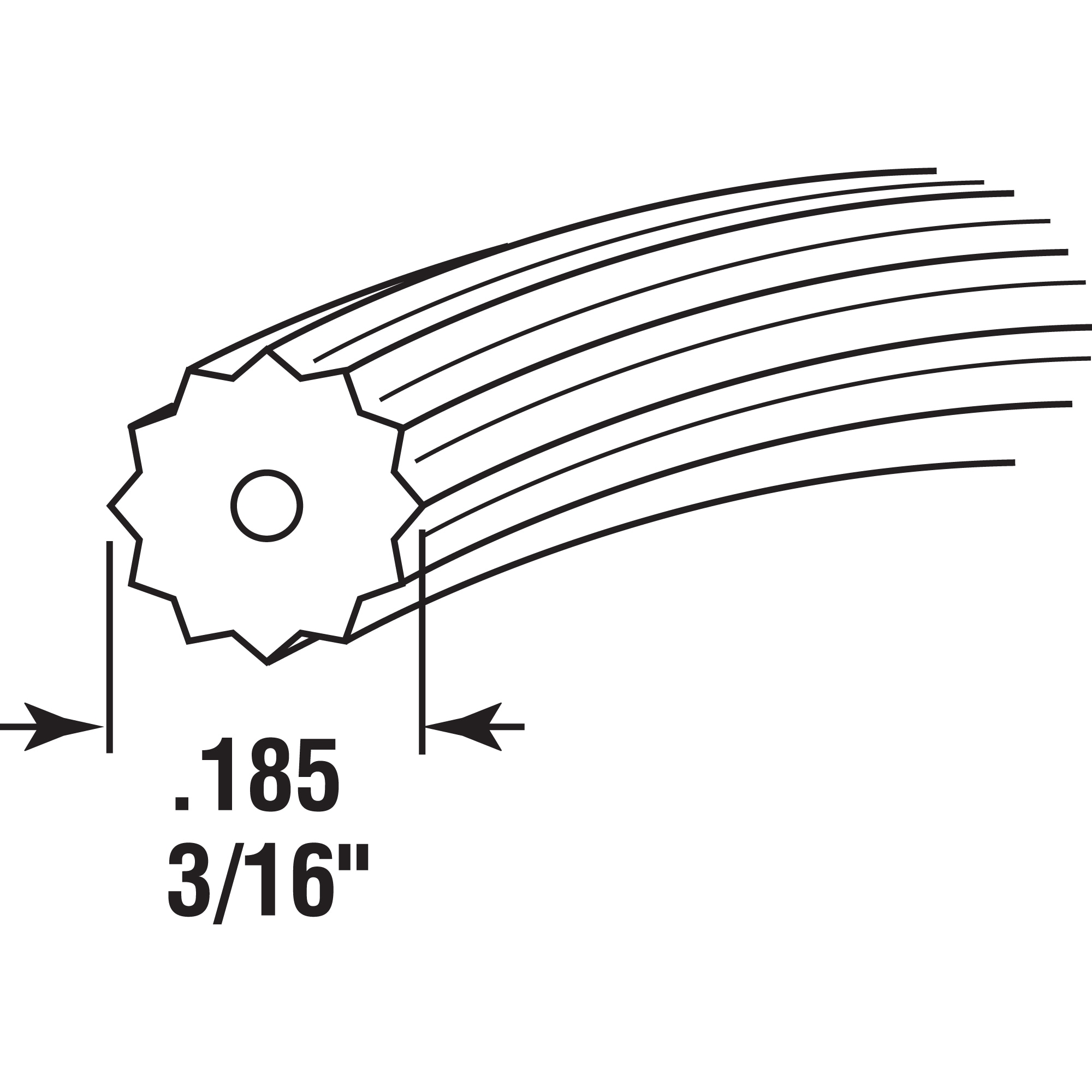 Prime-Line P 7945 Screen-Spline - View #2