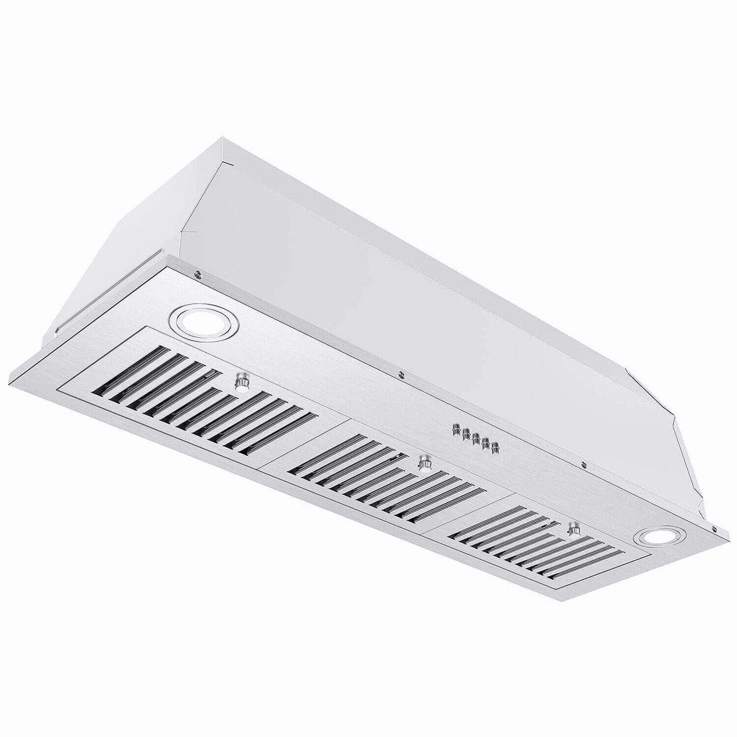 Maocao Hoom BH-23G9Y 36 inch Convertible 800-CFM Silver Insert Under Cabinet Range Hood