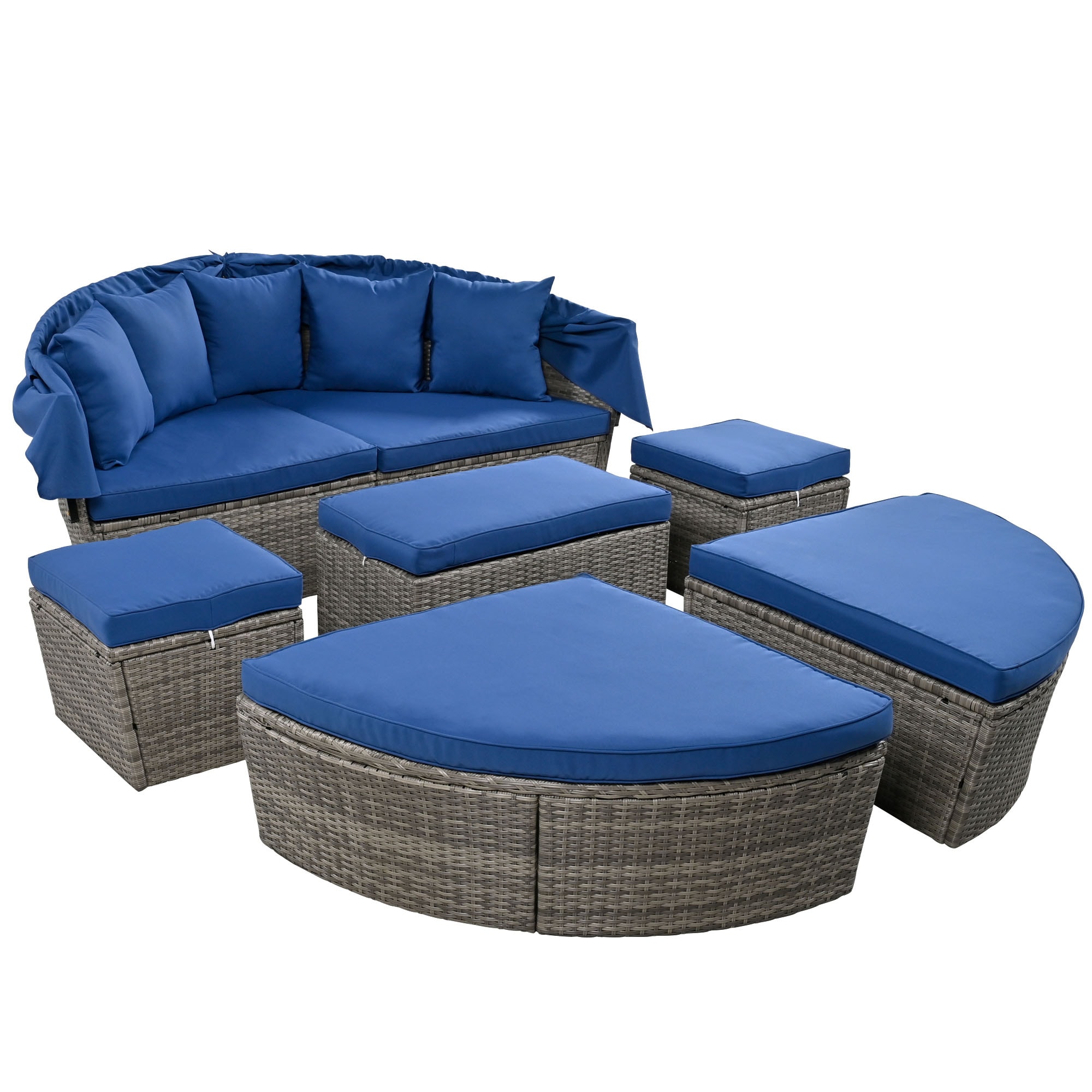 Nestfair HPGO1200C Patio-Sofas-Daybeds - View #6