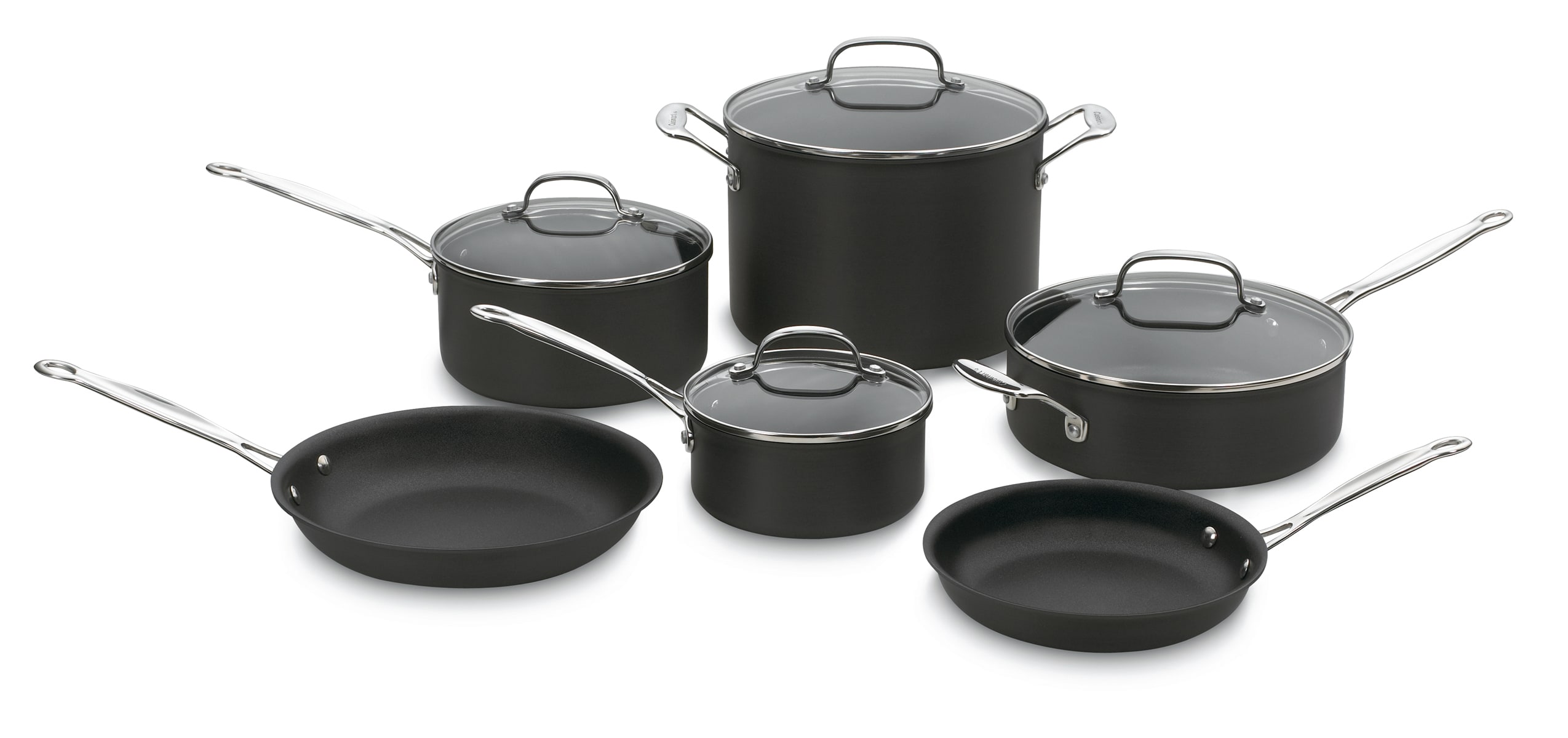 Rachael Ray 4.5-Quart Hard Anodized Nonstick Saucier Pan with Lid and Helper Handle, Cook + Create Collection