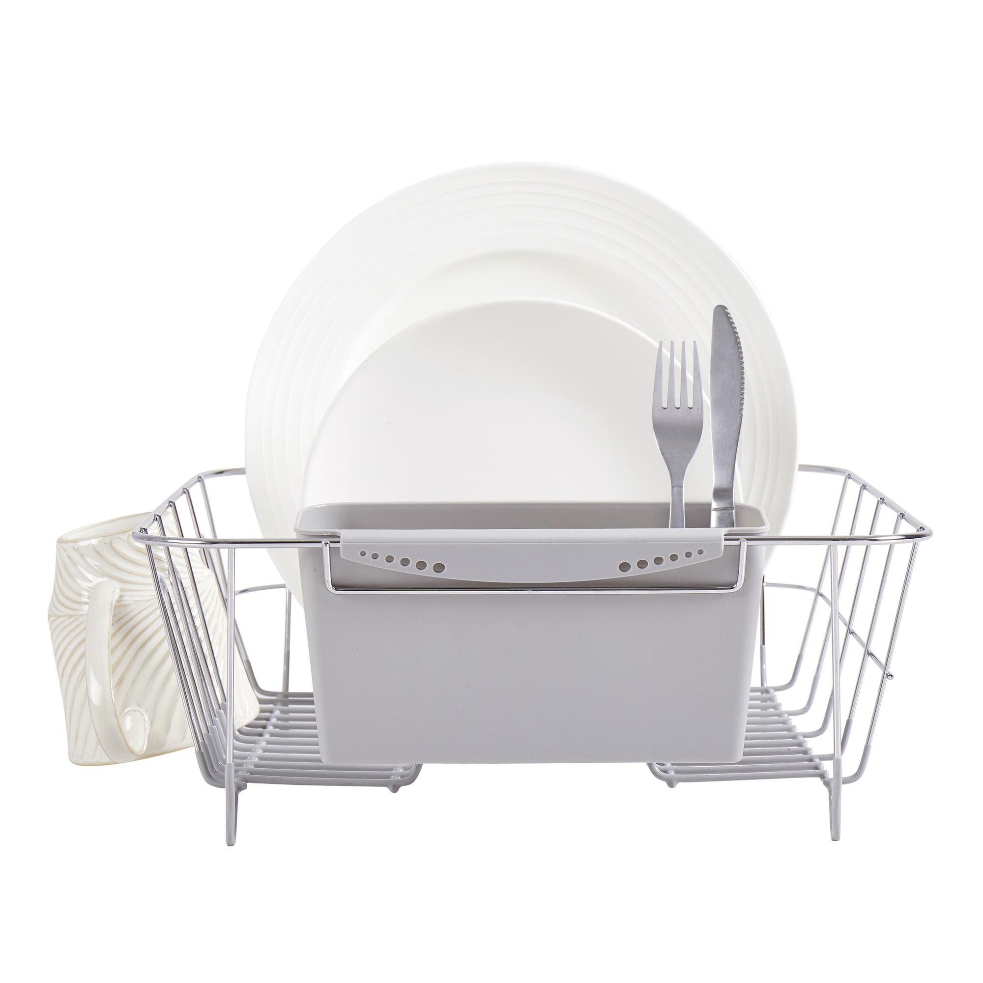 Sweet Home Collection LOW-SM-DD-SIL Dish-Racks-Trays - View #2