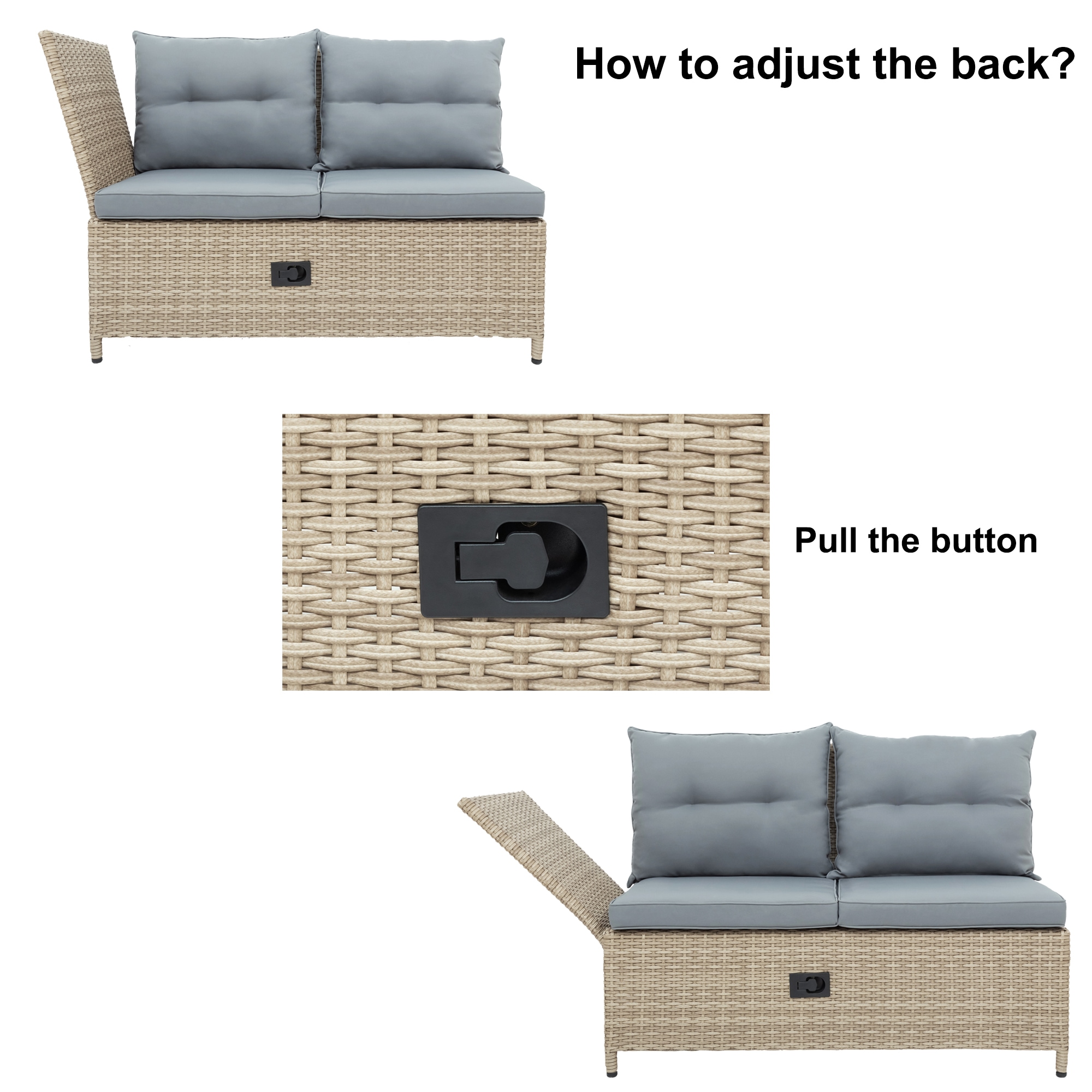 Flynama YC-V-00148AAE Patio-Conversation-Sets - View #5