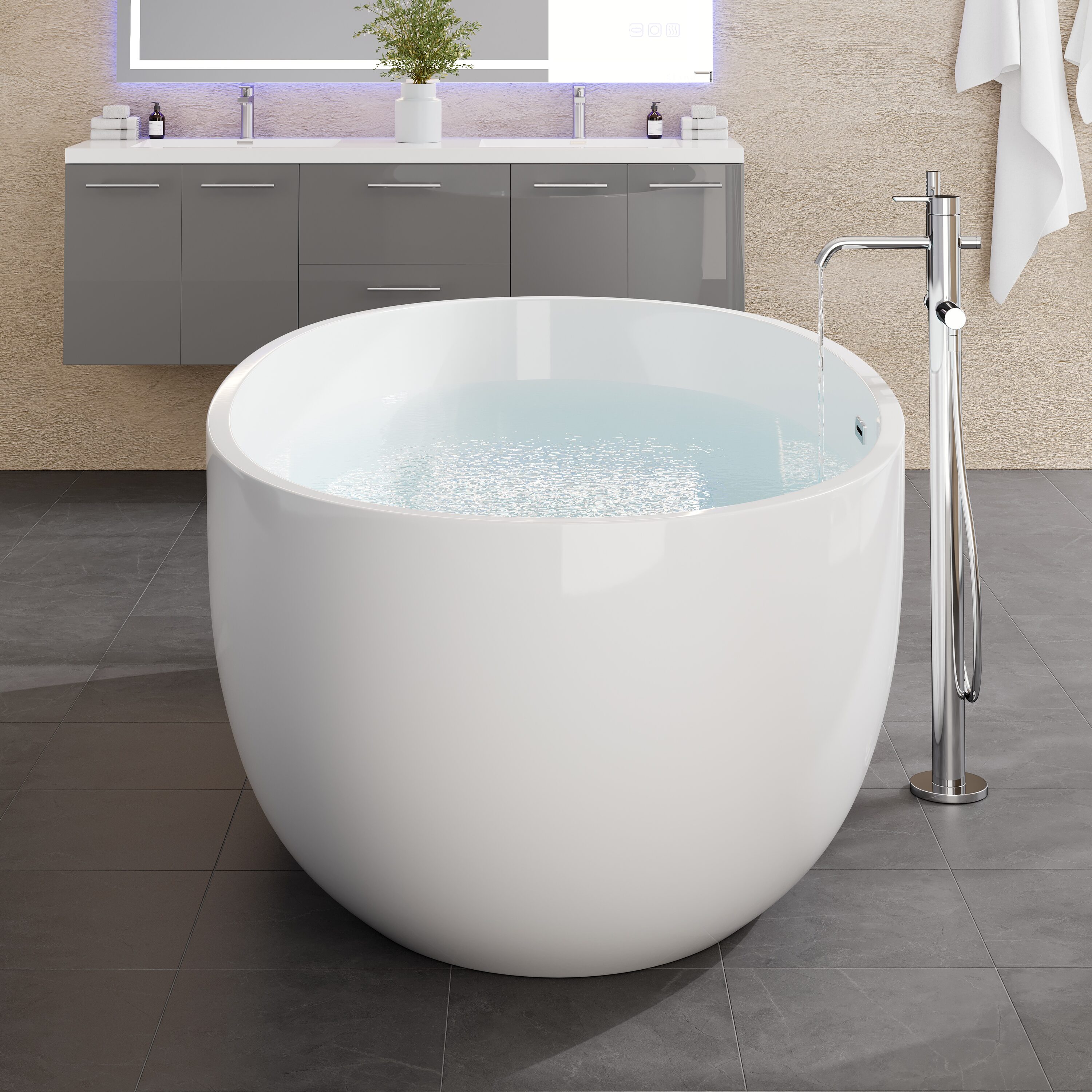 Eviva EVTB6249-55WH bathtubs - View #5