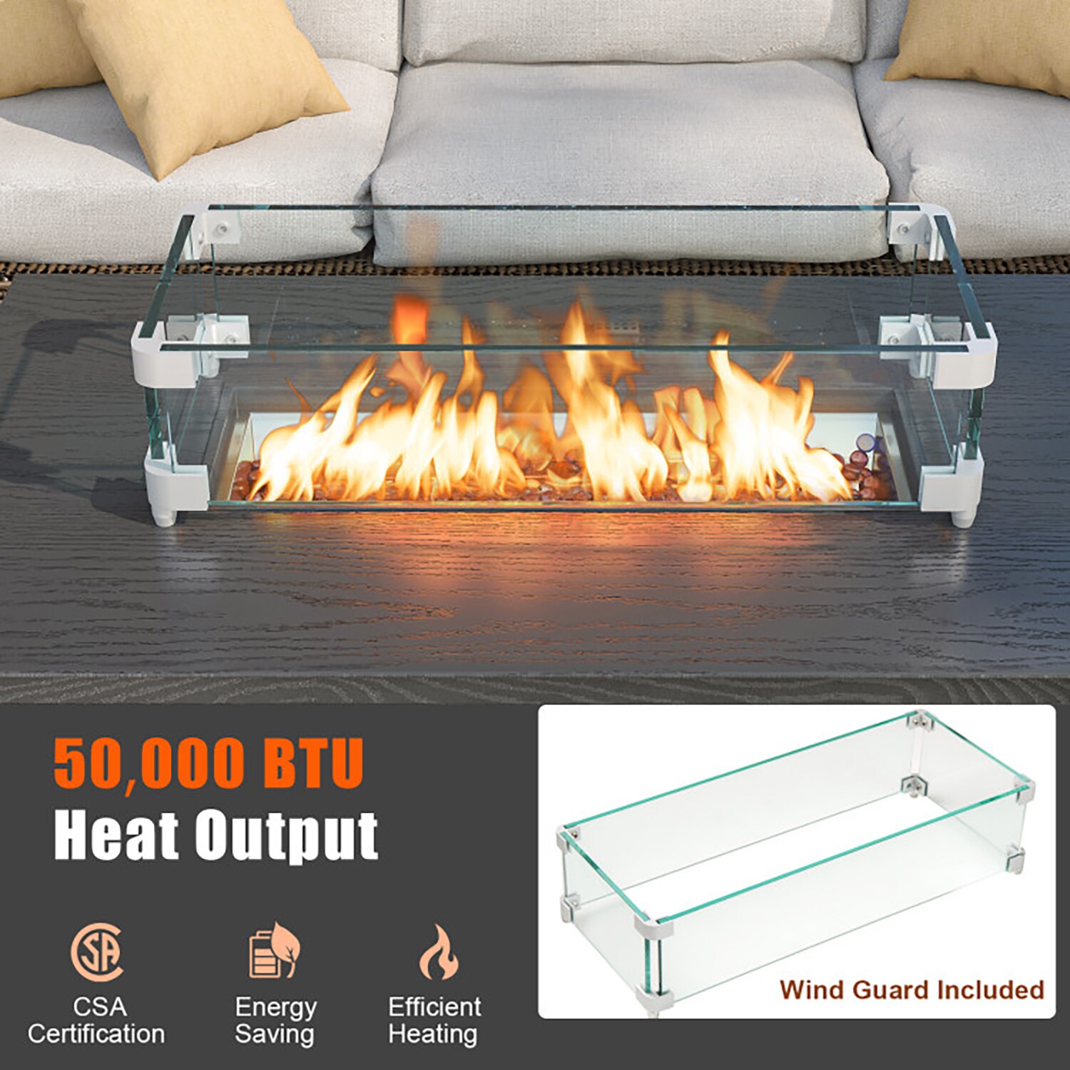 GZMR GZ-A01210US Outdoor-Gas-Firepits - View #5