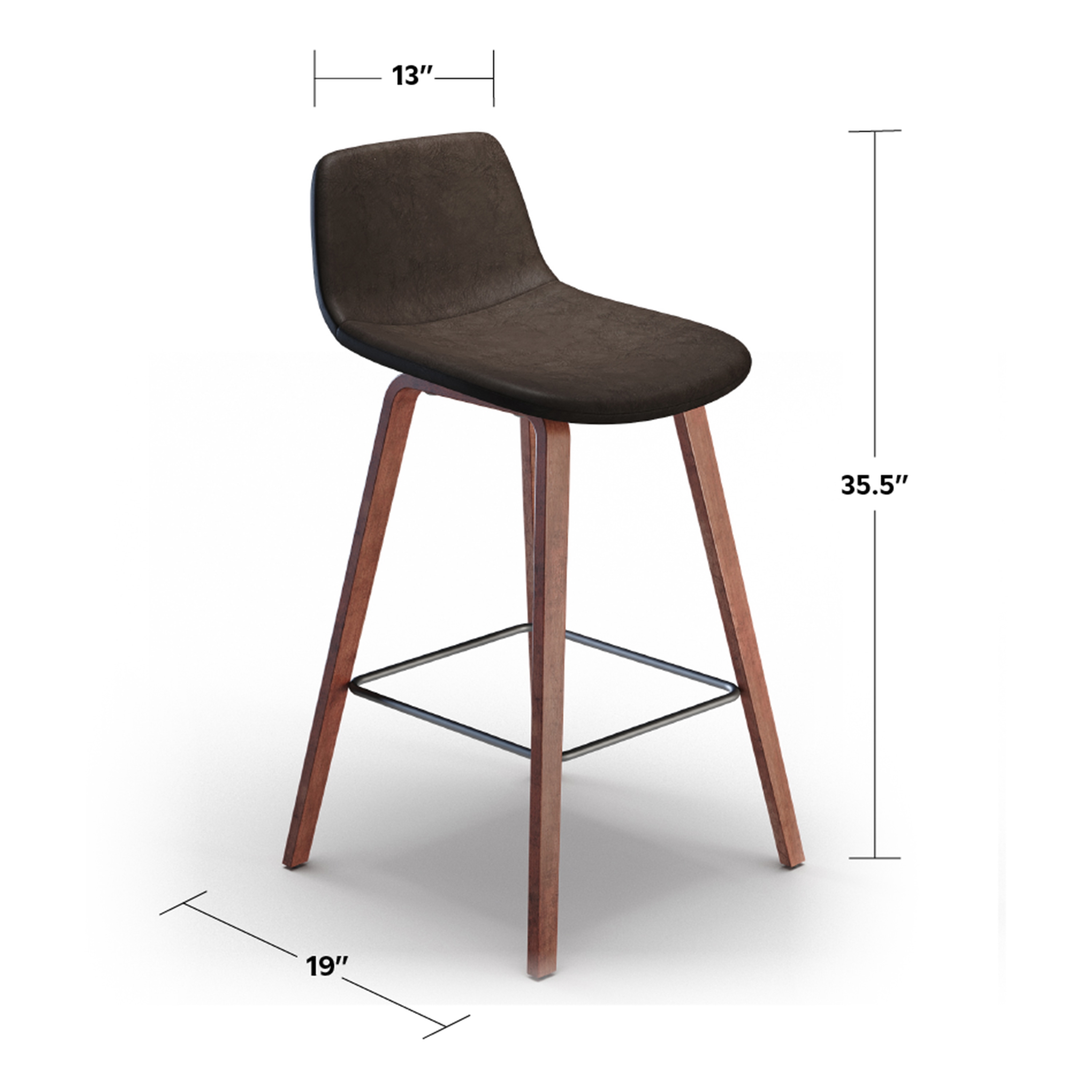 Simpli Home AXCADD26-DBR stools - View #9