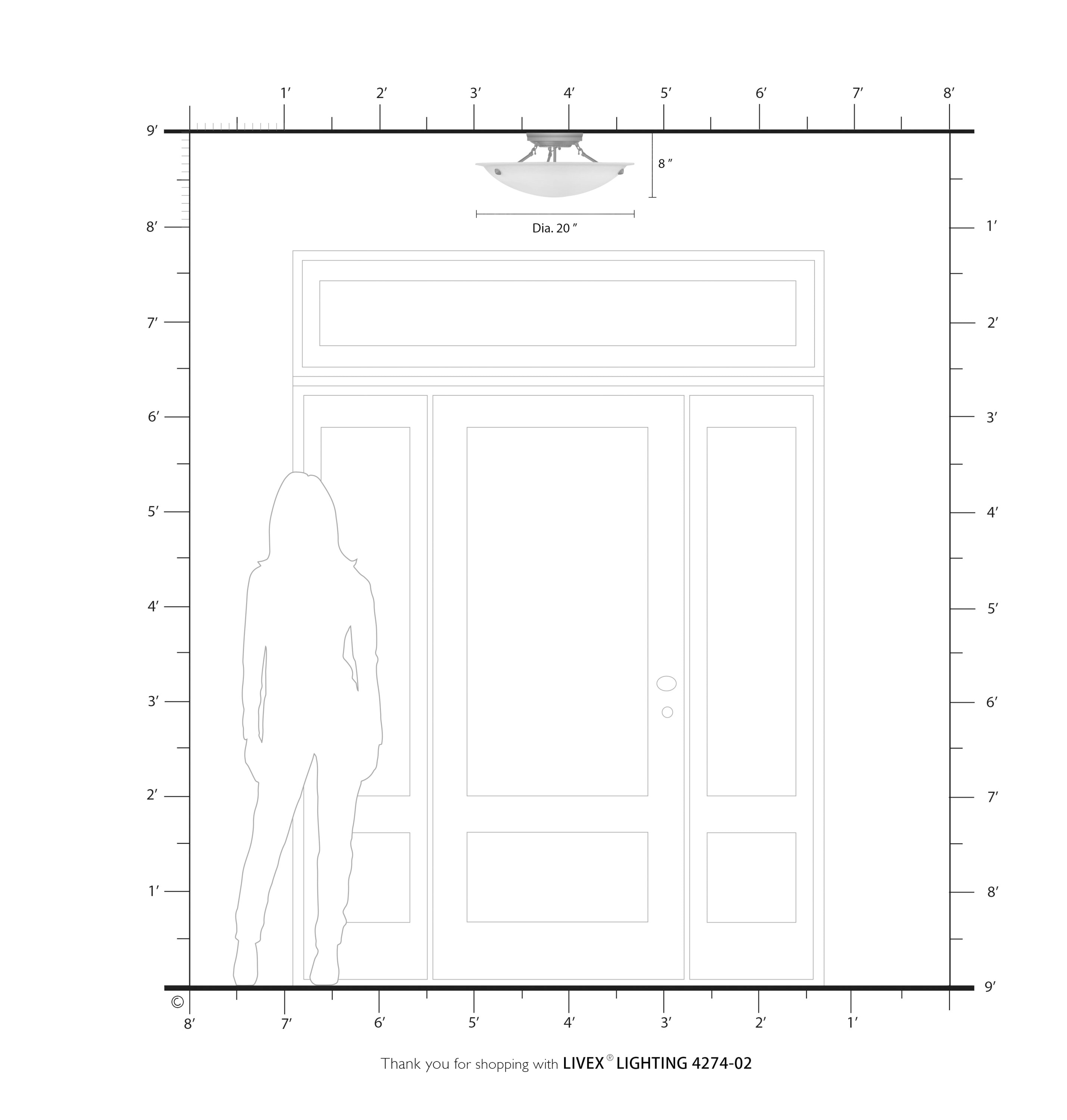 Livex Lighting 4274-02 flushmounts - View #6
