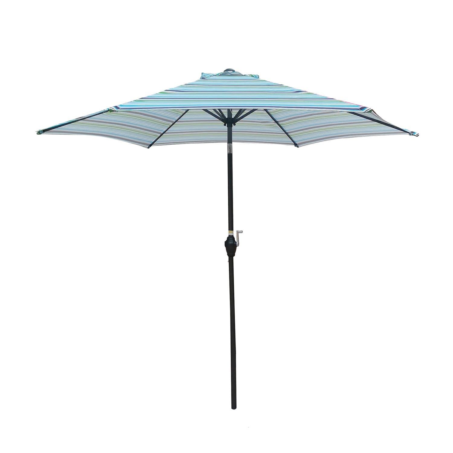 SINOFURN SYA810052RD 9-ft Steel Multiple colors/finishes Market Patio Umbrella