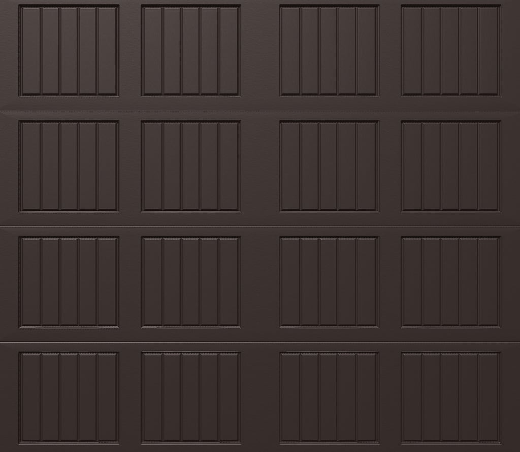 Wayne Dalton 8500SNMABR87 Classic Steel Model 8500 8-ft x 7-ft Insulated Brown Single Garage Door