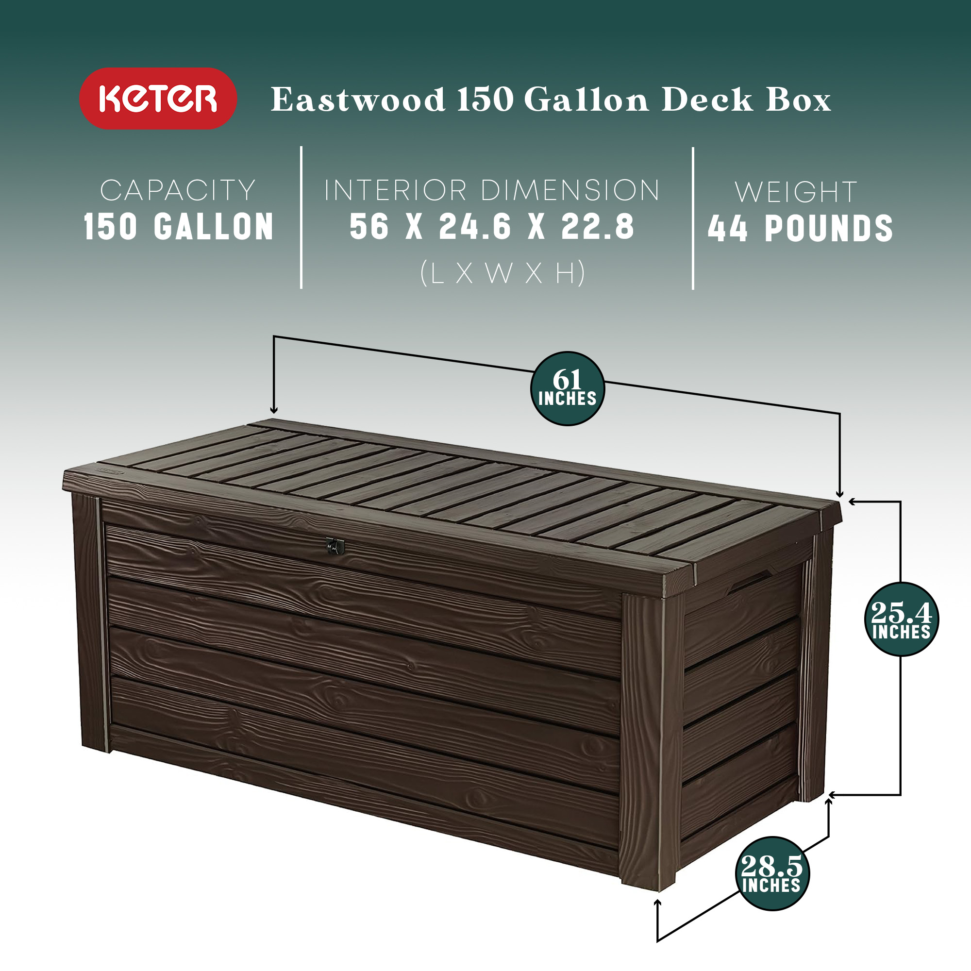 Keter 84021 Deck-Boxes - View #2