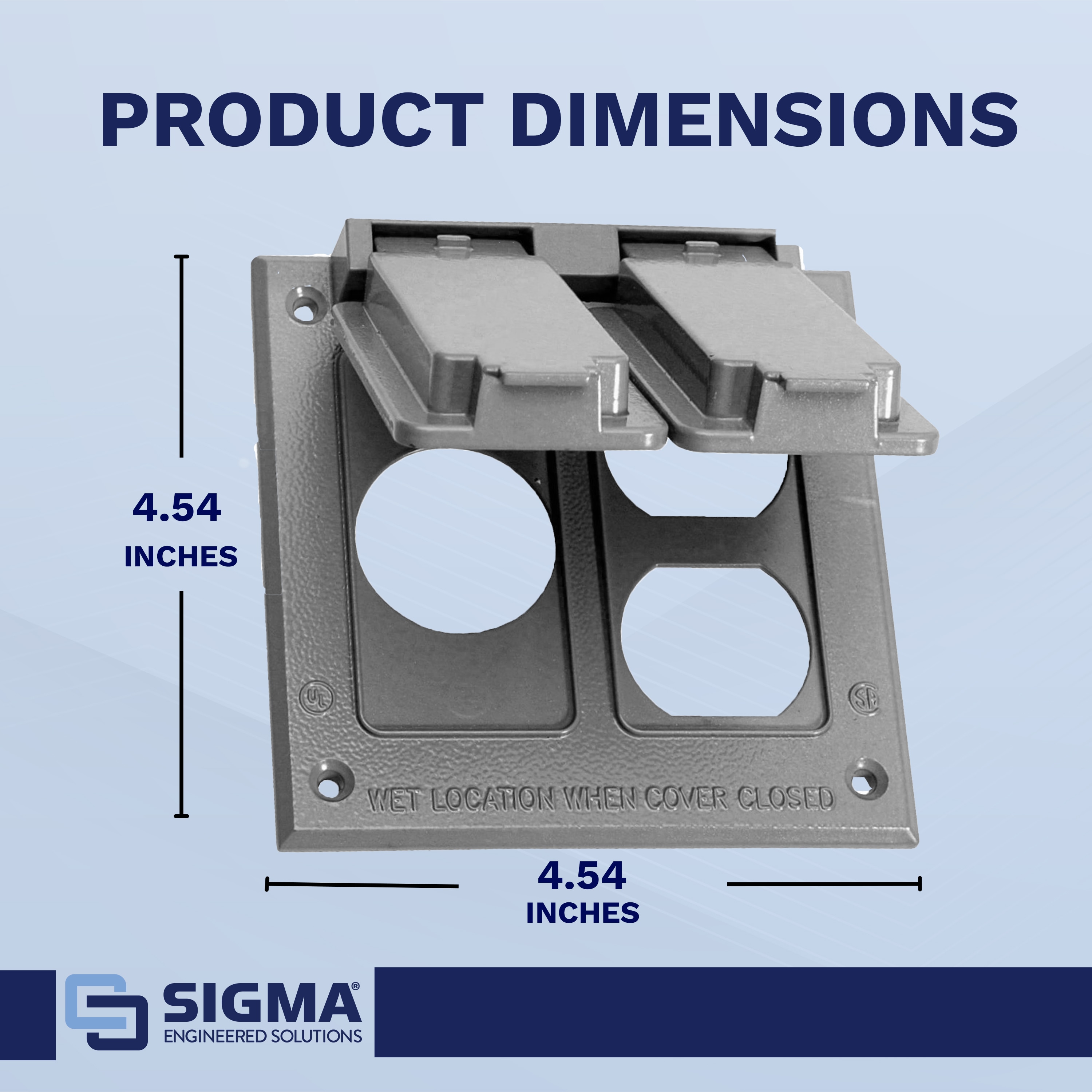 Sigma Engineered Solutions 14346 Receptacle-Covers - View #3
