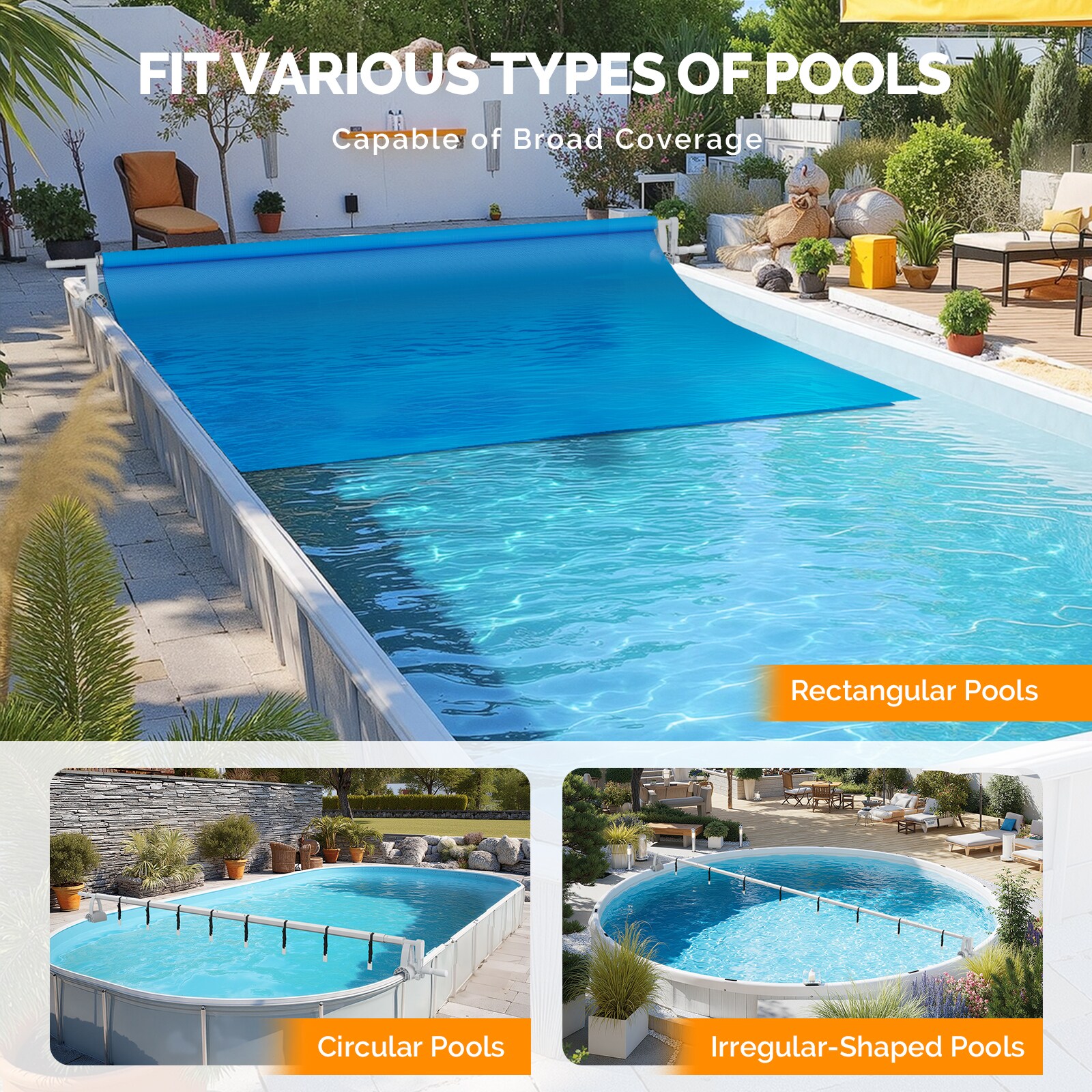 VINGLI LS-G58000614 Solar-Pool-Cover-Reels - View #7