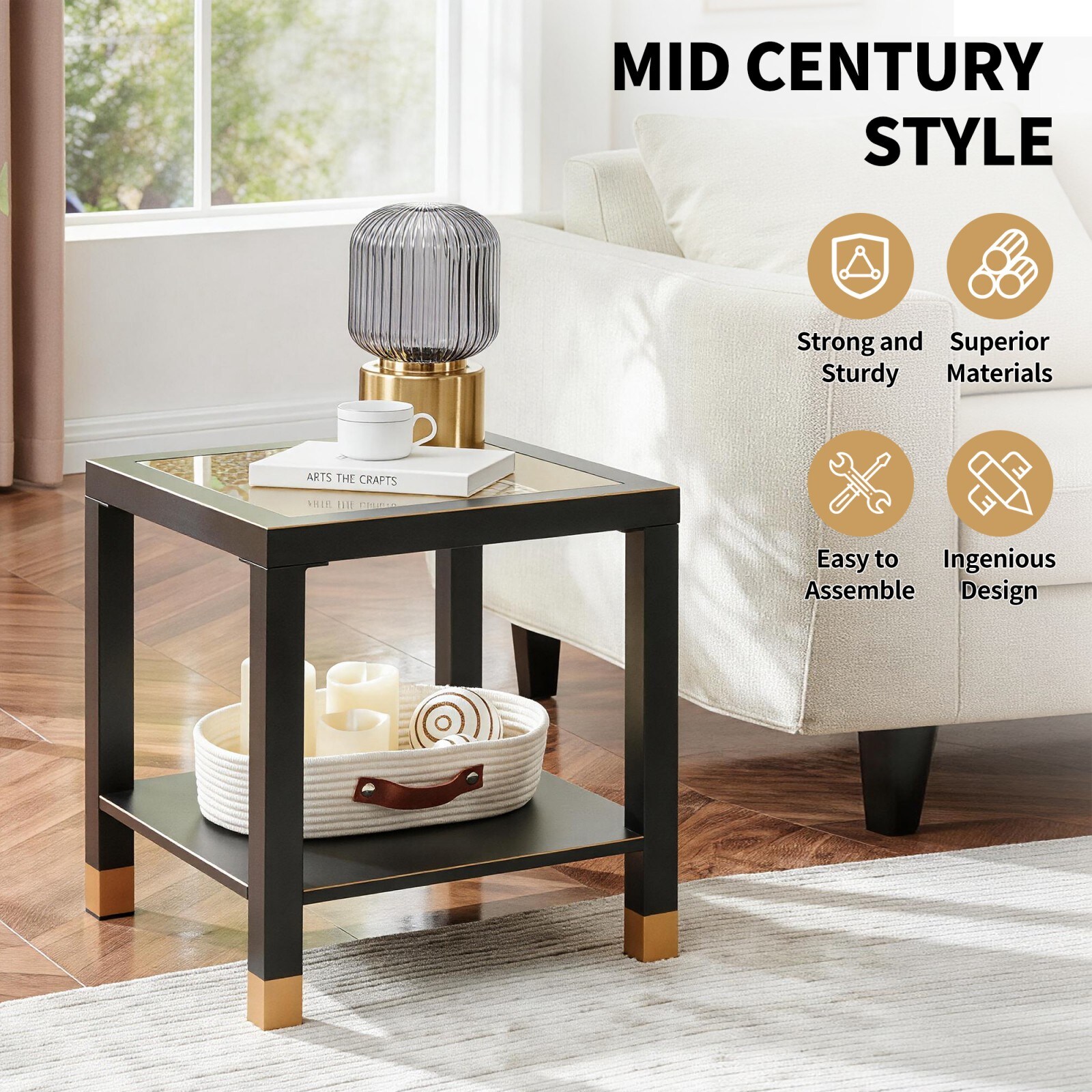 GlasFlength LW-CT-012 End-Tables - View #4