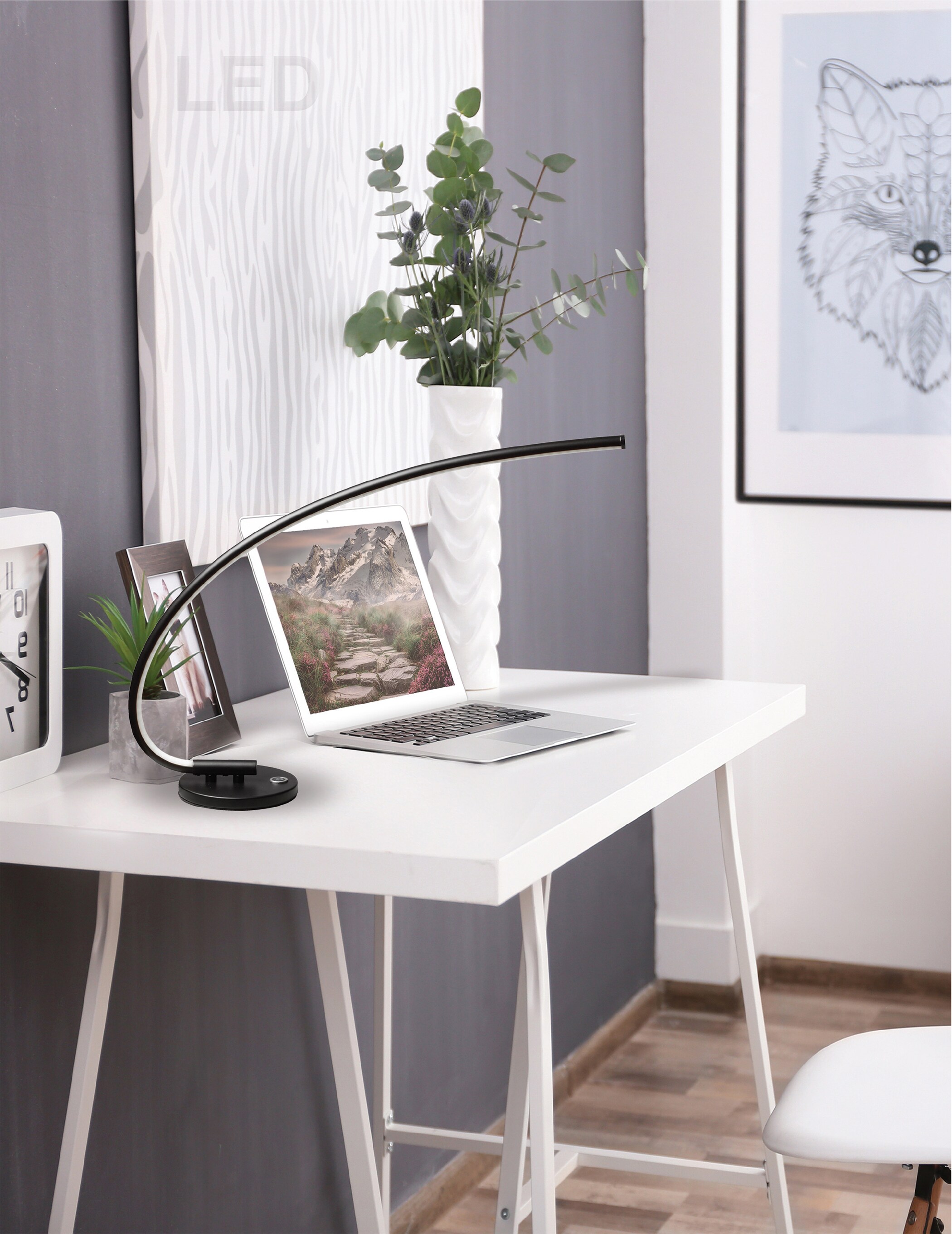 Dainolite 322-LEDT-BK Table-Lamps - View #2