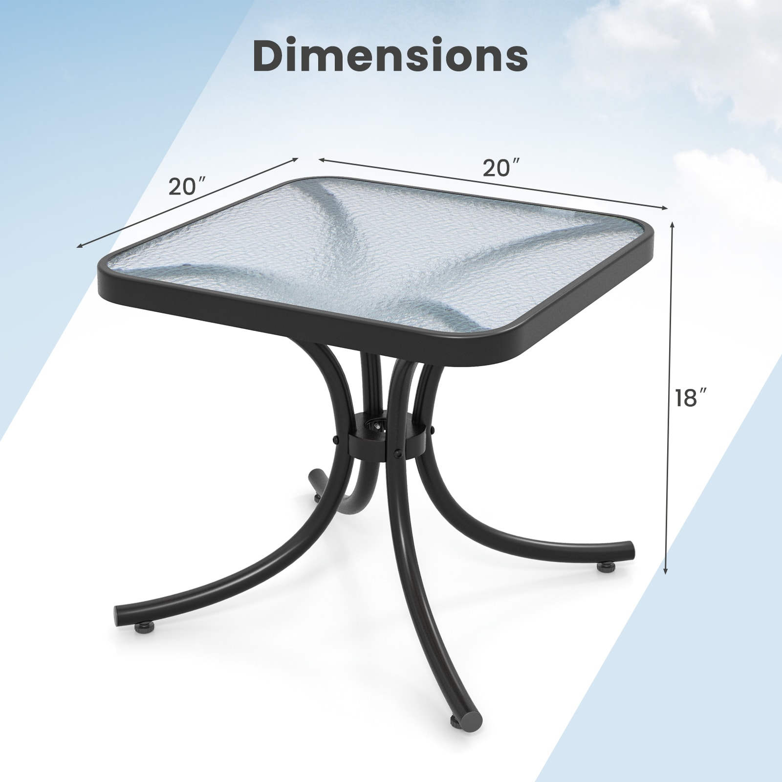 Forclover HYFE-10135 Patio-Tables - View #4