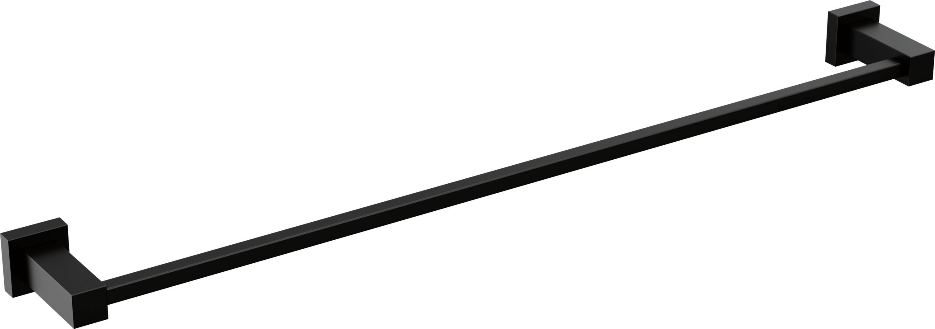 Delta IAO20824-BL Velum 24-in Matte Black Wall mount Single Towel Bar