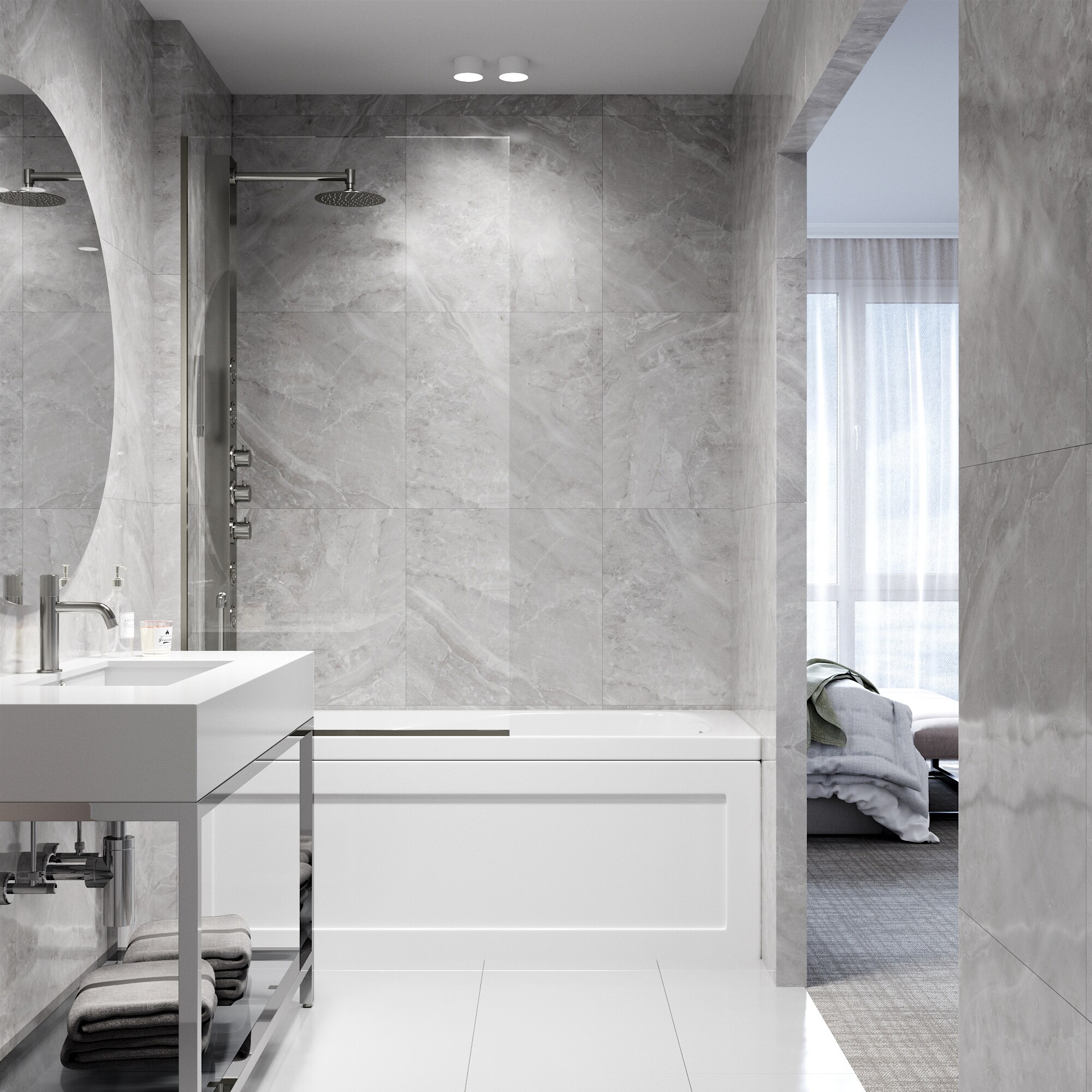 VIGO VG6075STCL3462 Bathtub-Doors - View #7