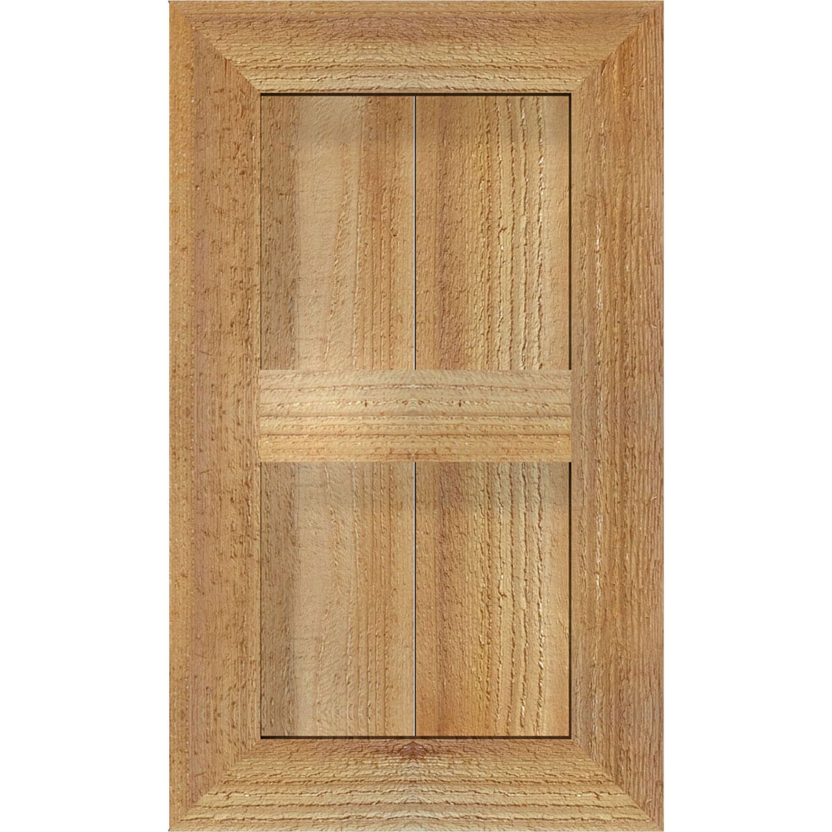 Ekena Millwork RBF06S11X018RWR Exterior-Shutters - View #5