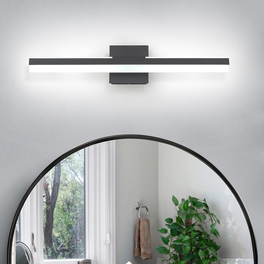 EDISLIVE Y81010000039148 23.6-in 1 -Light Black Integrated LED Modern/contemporary Vanity light