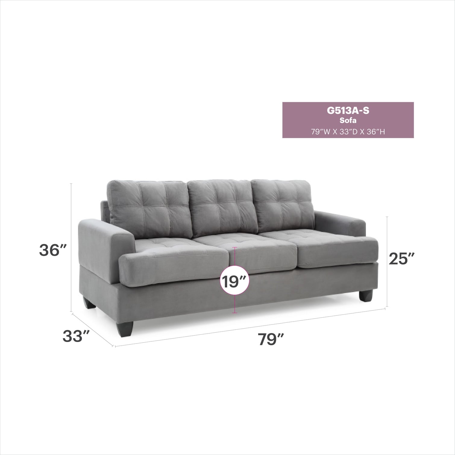 SUNCREAT E42C1Q03MFV4 Sofas-Loveseats - View #7
