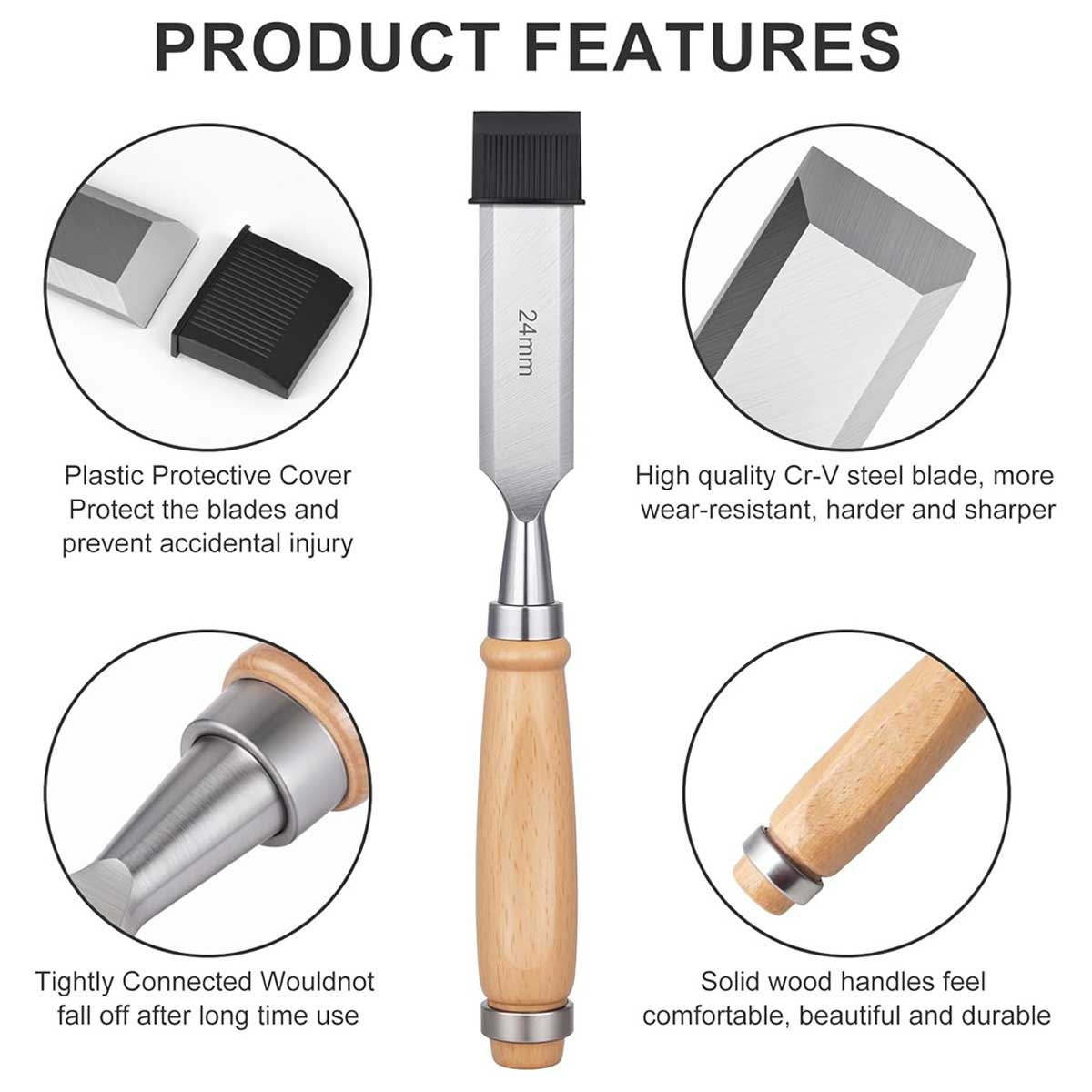 Aoibox LABCS21011 Chisel-Sets - View #3